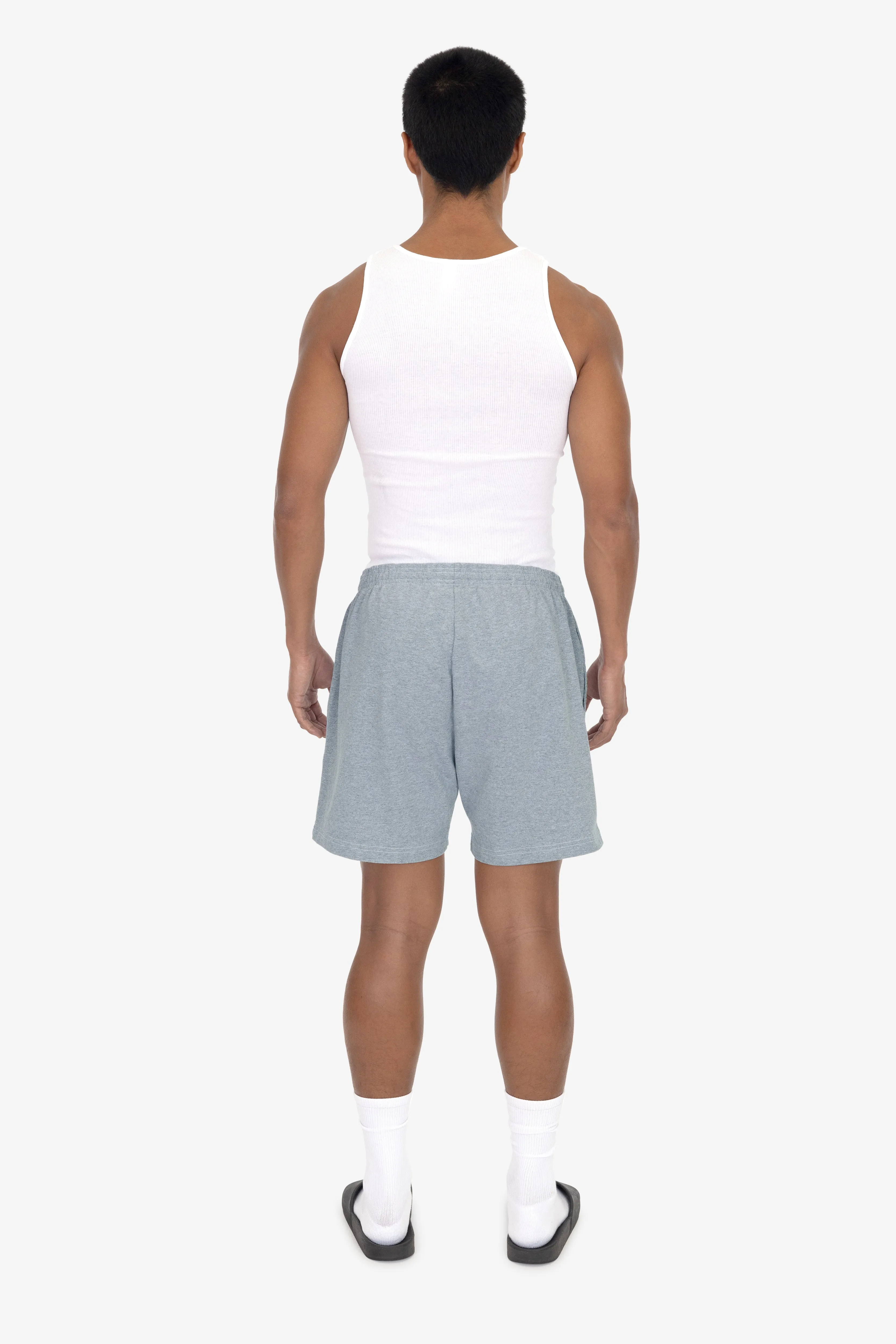 1242GD - Heavy Jersey Garment Dye Gym Shorts