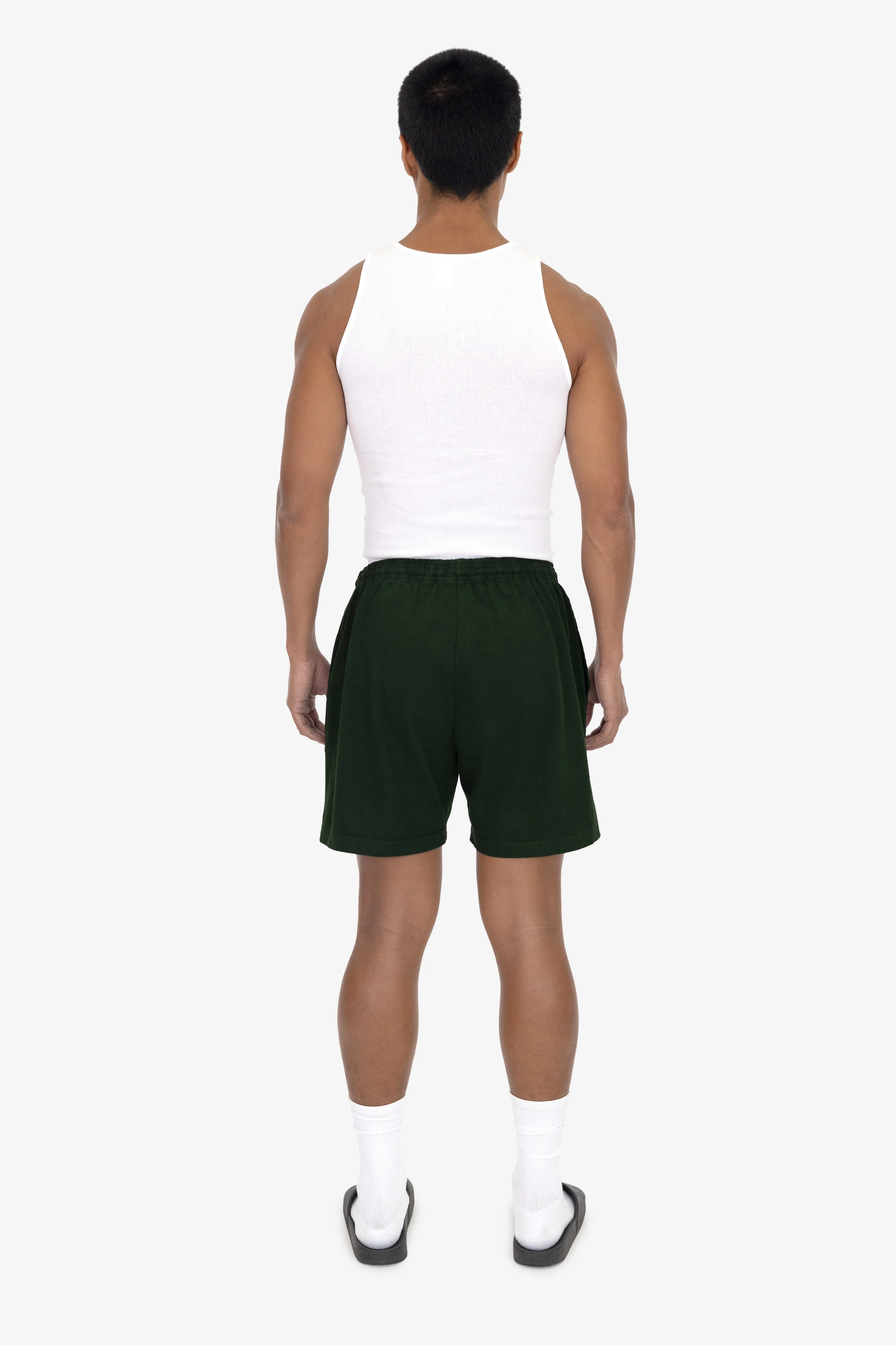 1242GD - Heavy Jersey Garment Dye Gym Shorts