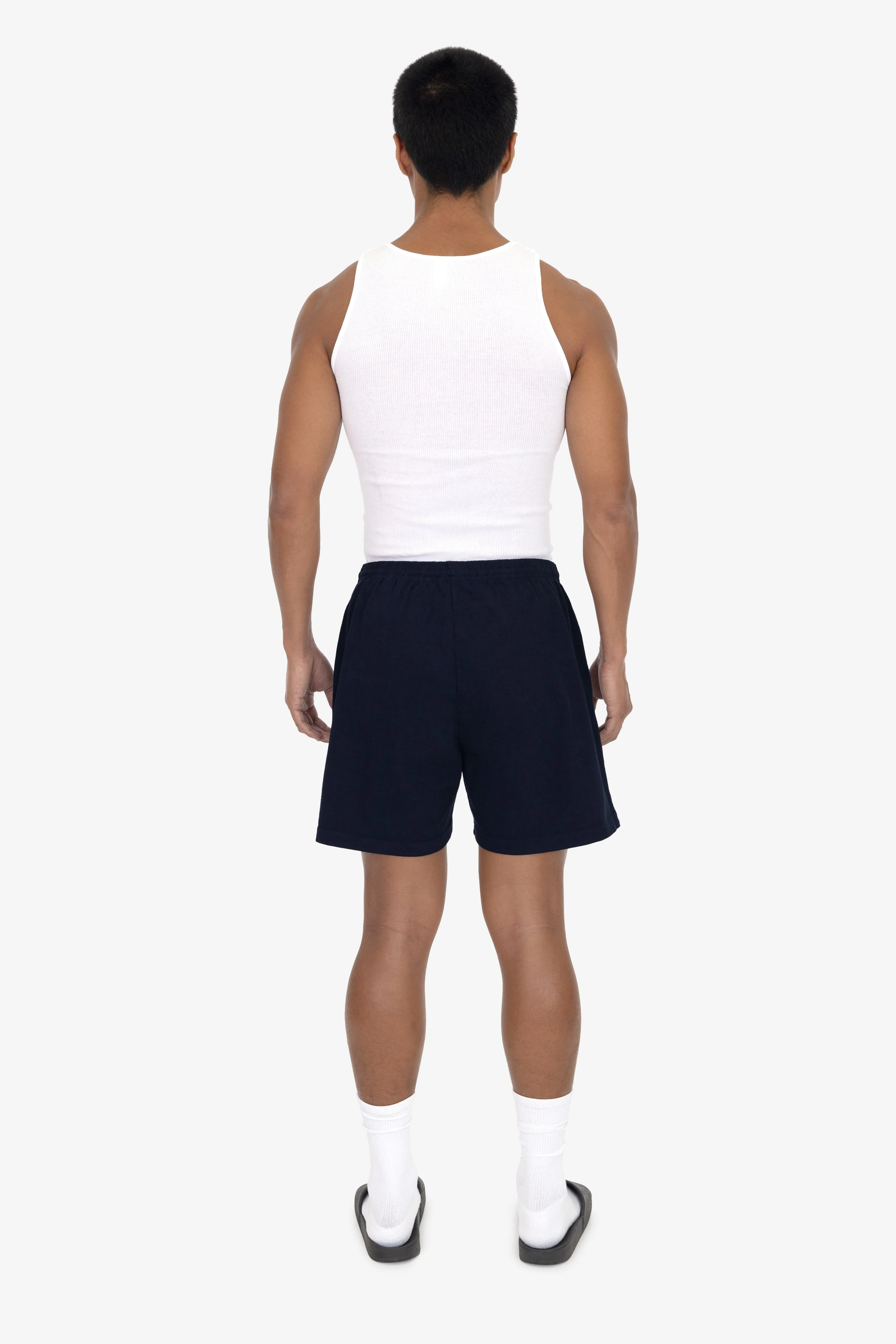 1242GD - Heavy Jersey Garment Dye Gym Shorts