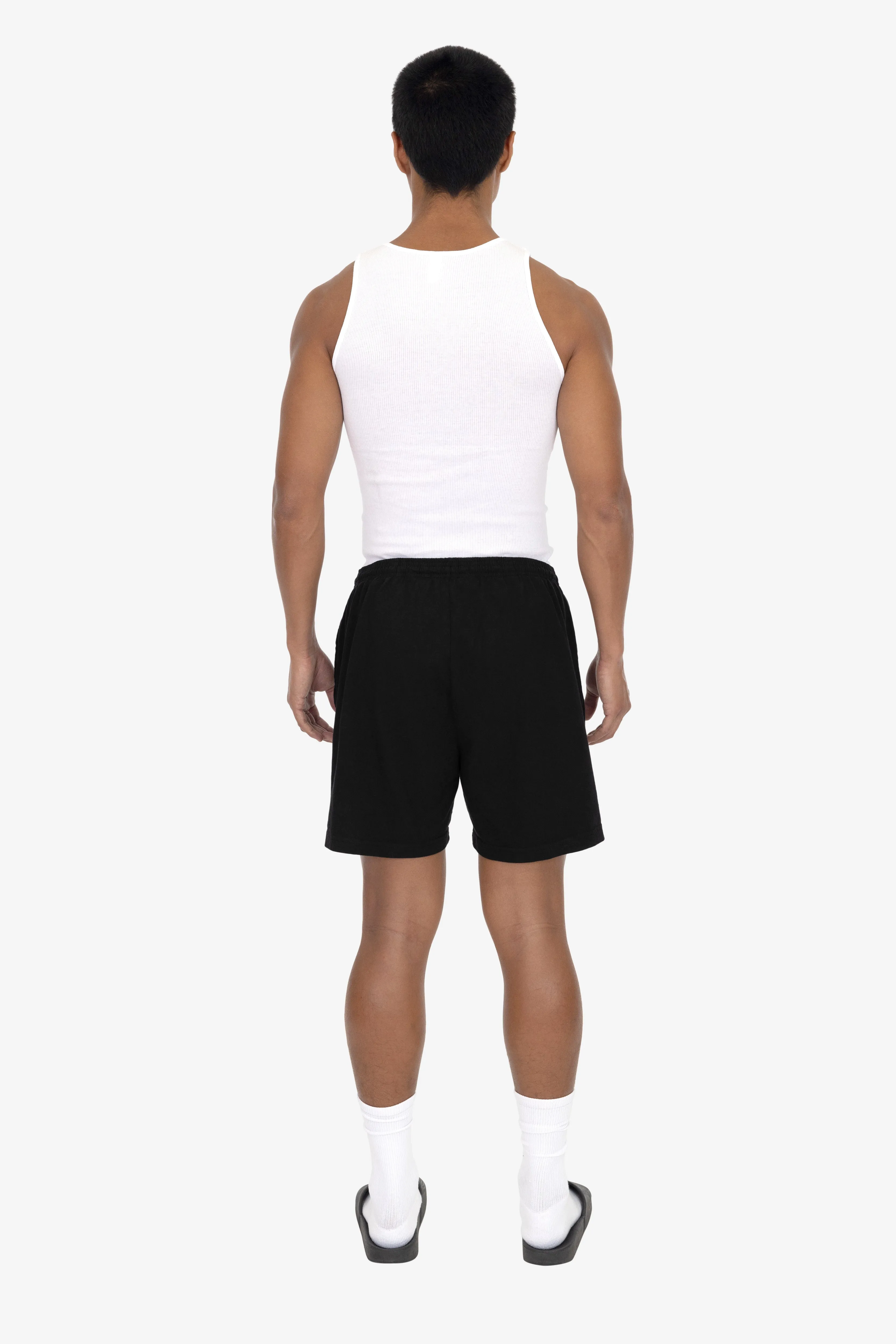 1242GD - Heavy Jersey Garment Dye Gym Shorts