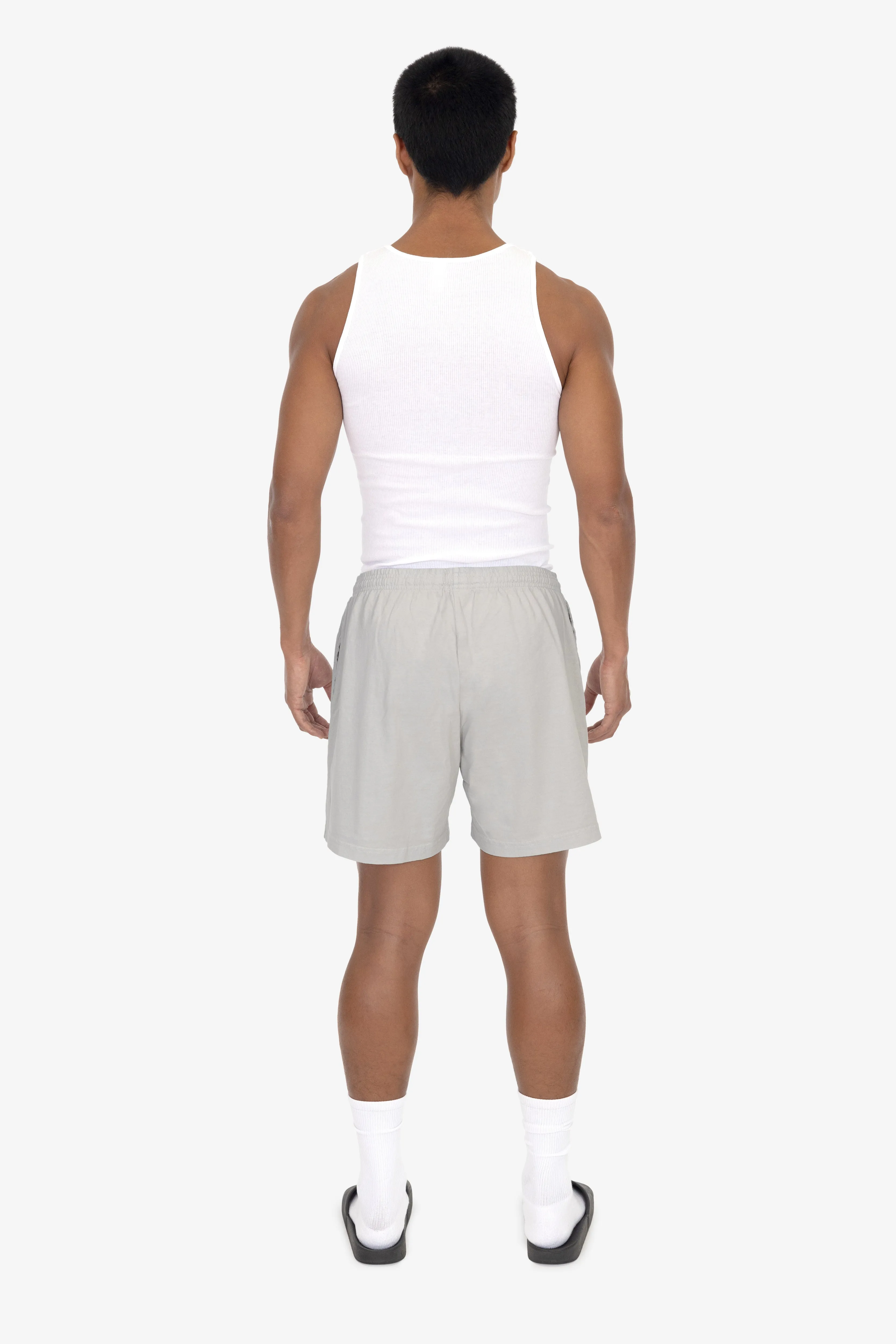 1242GD - Heavy Jersey Garment Dye Gym Shorts