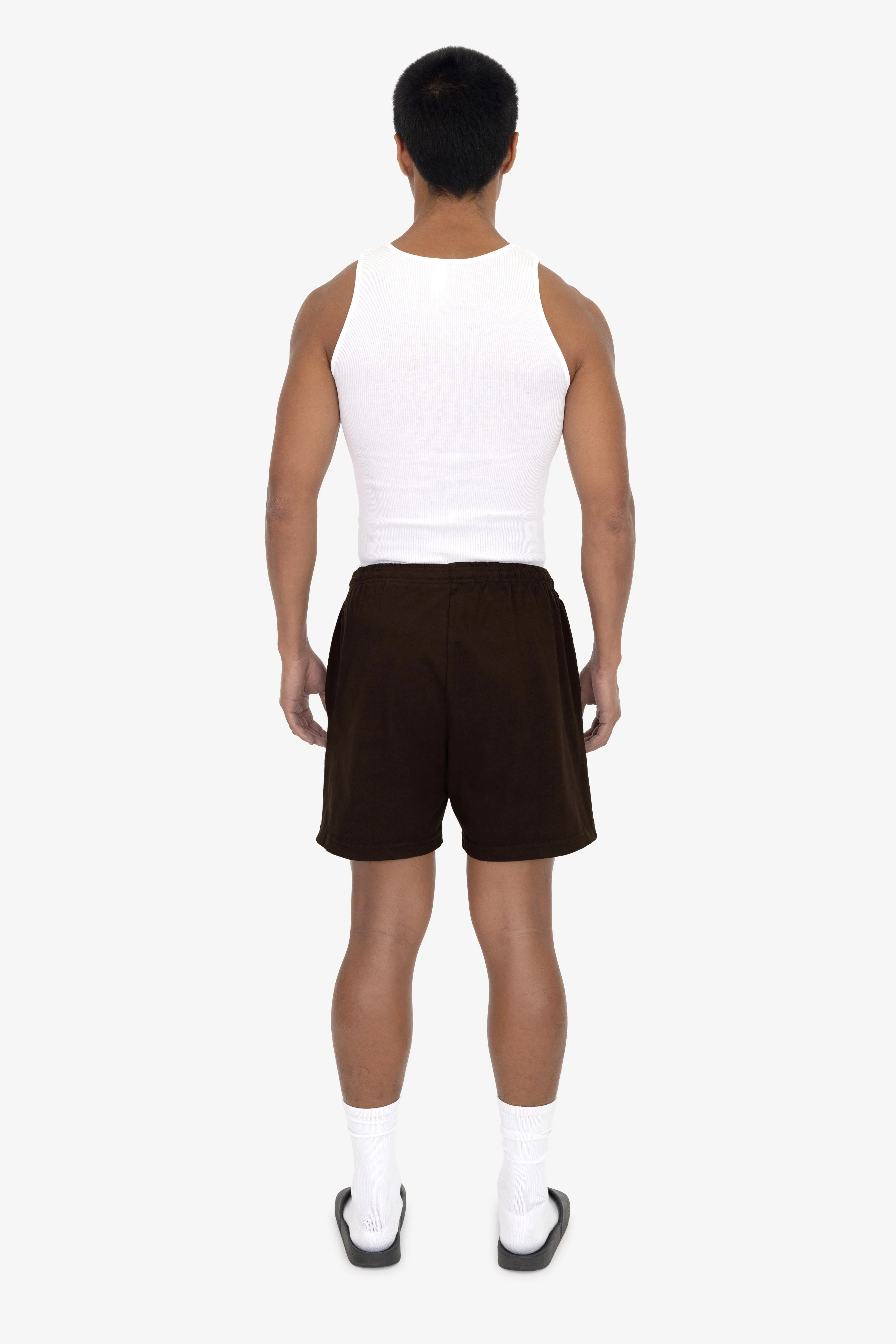 1242GD - Heavy Jersey Garment Dye Gym Shorts