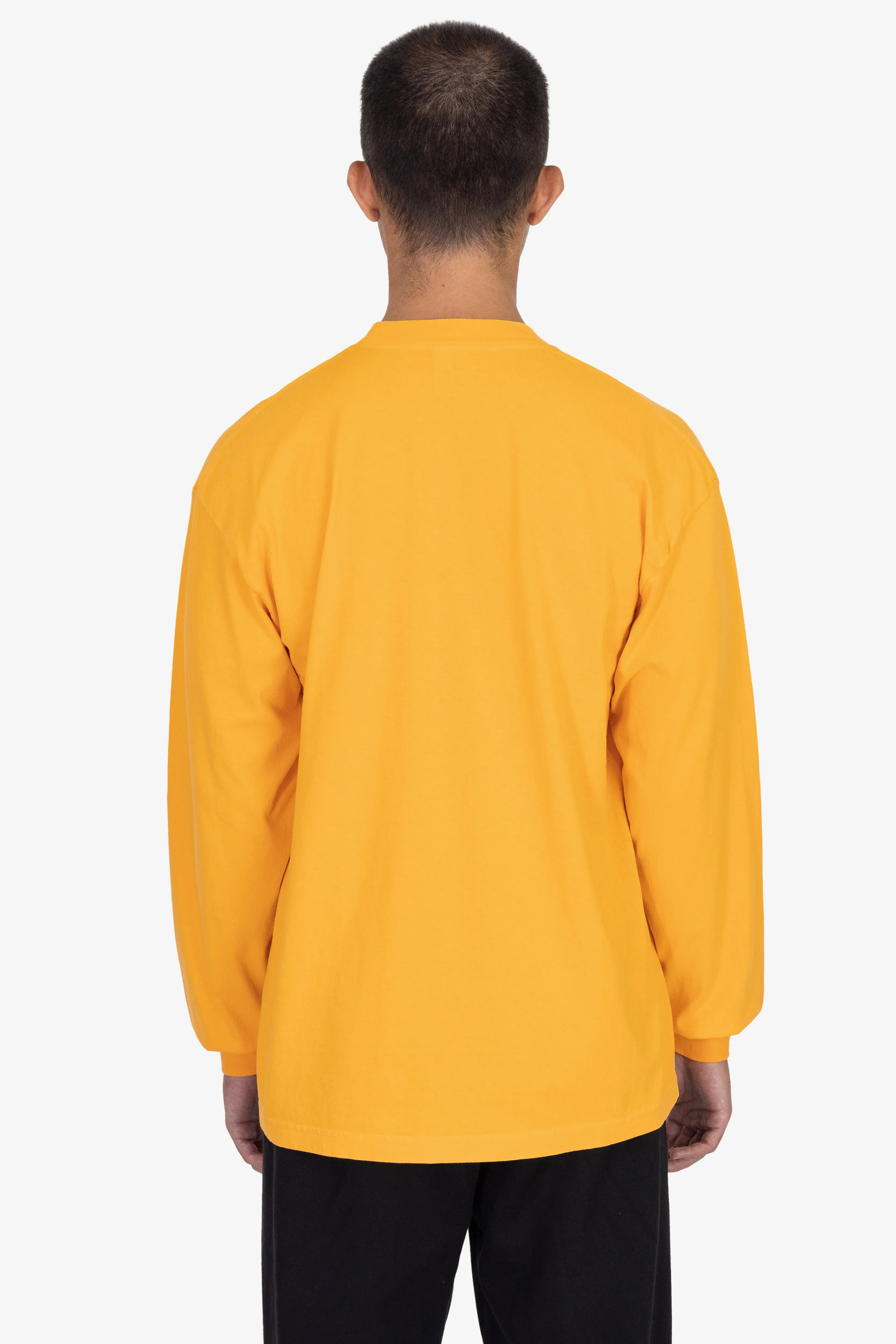 1810GD - Long Sleeve Garment Dye Pocket T-Shirt