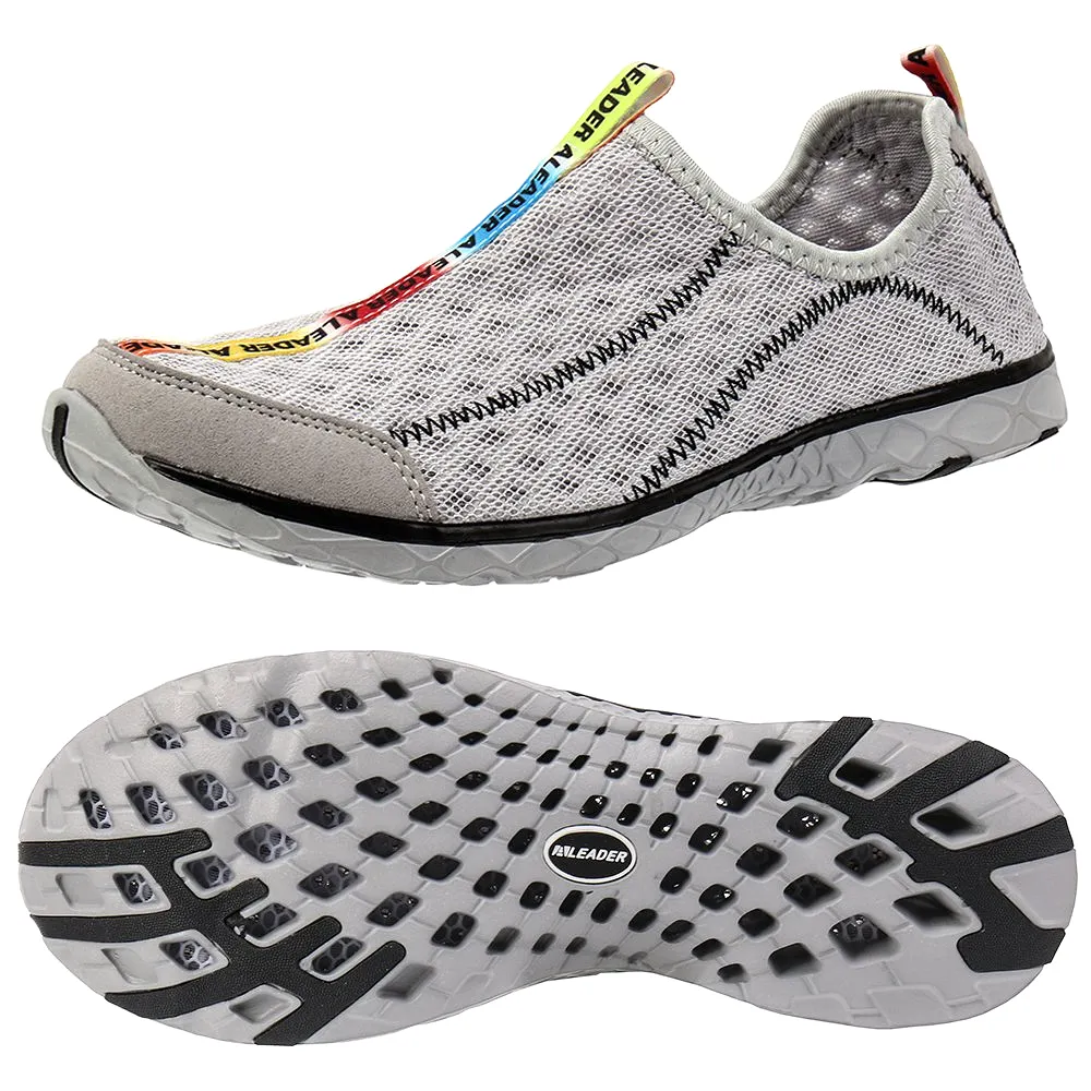 Aleader Men's Mesh Slip On Water Shoes