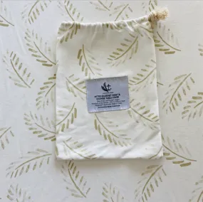 Anchor & Arrow - Bassinet sheet / Change Table Cover | Gold Fern