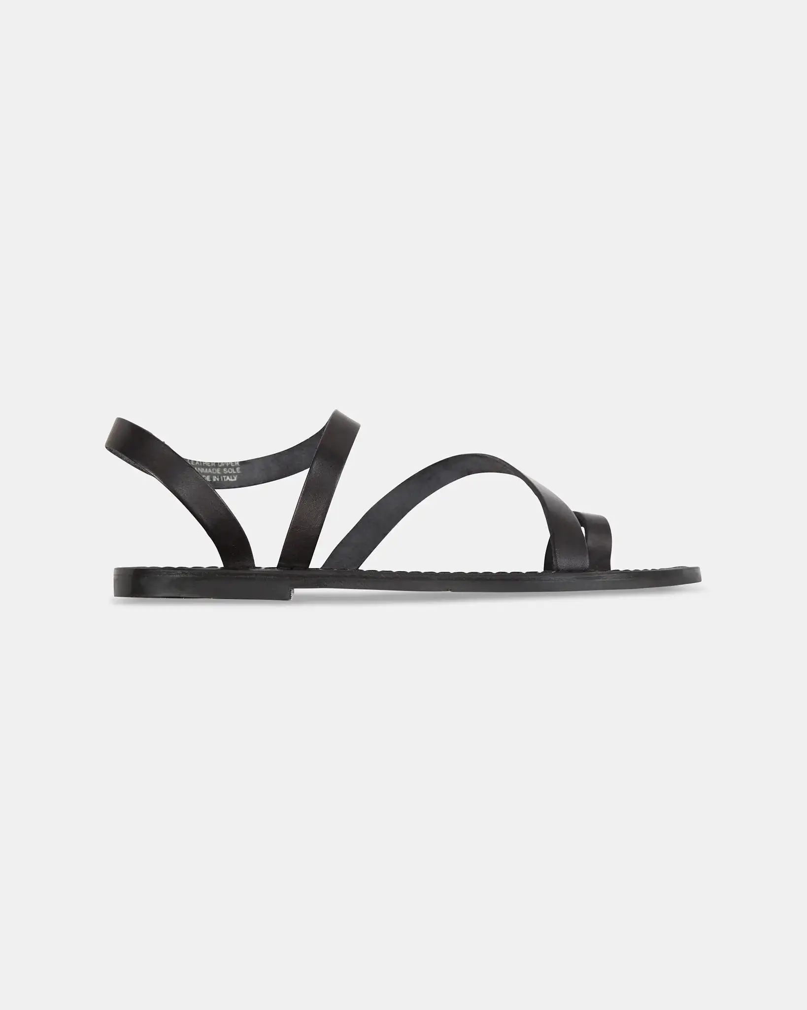 Ann Mashburn Diagonal Strap Sandal Black