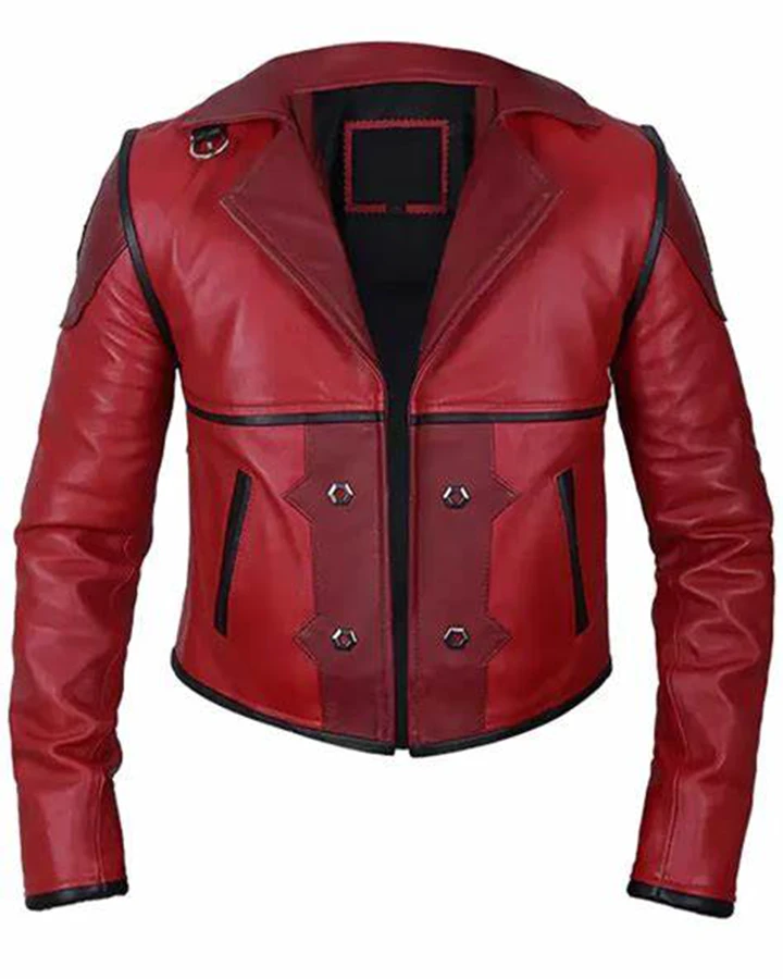 Arcane VI Red Cosplay Jacket - William Jacket