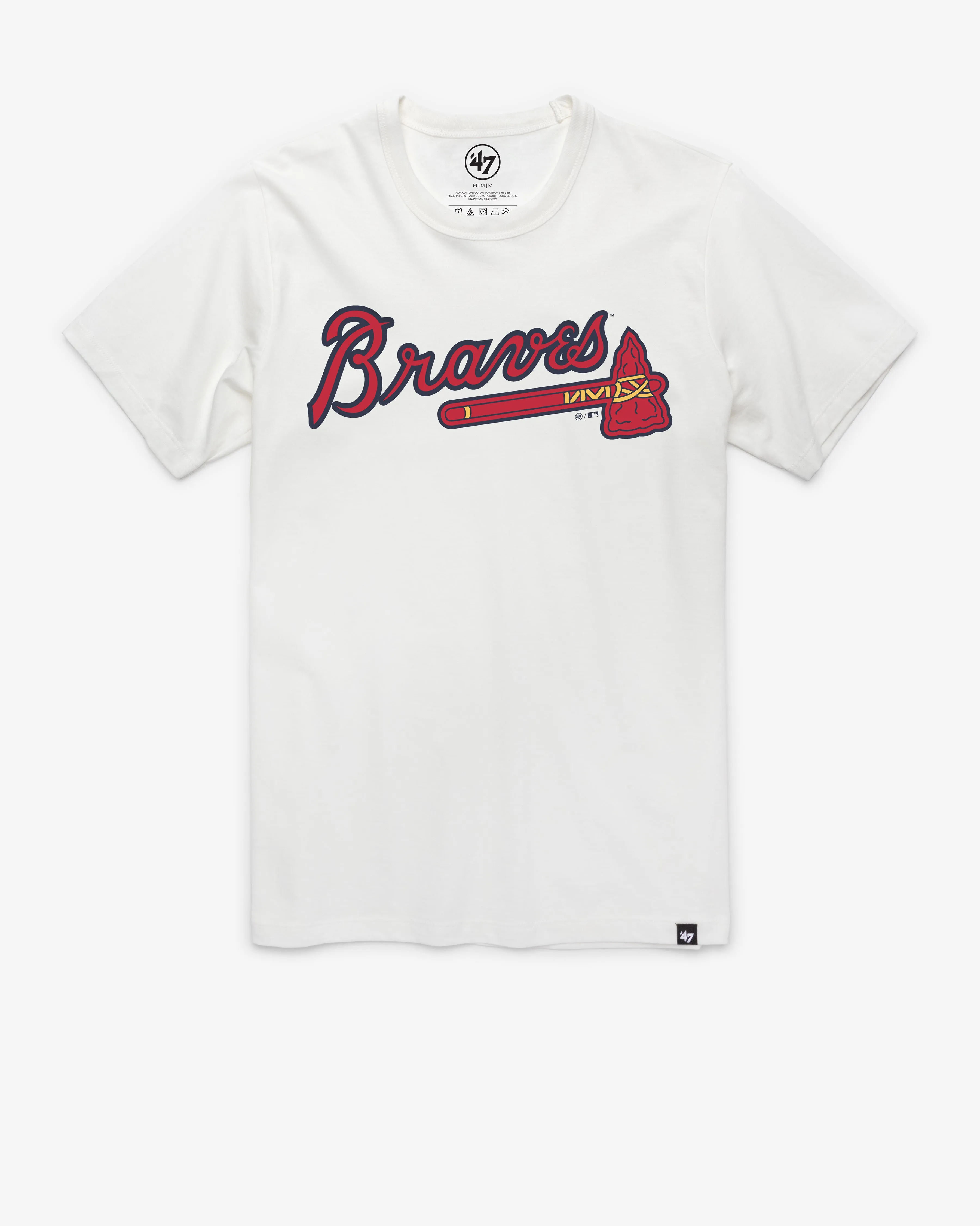 ATLANTA BRAVES WORDMARK '47 FRANKLIN TEE