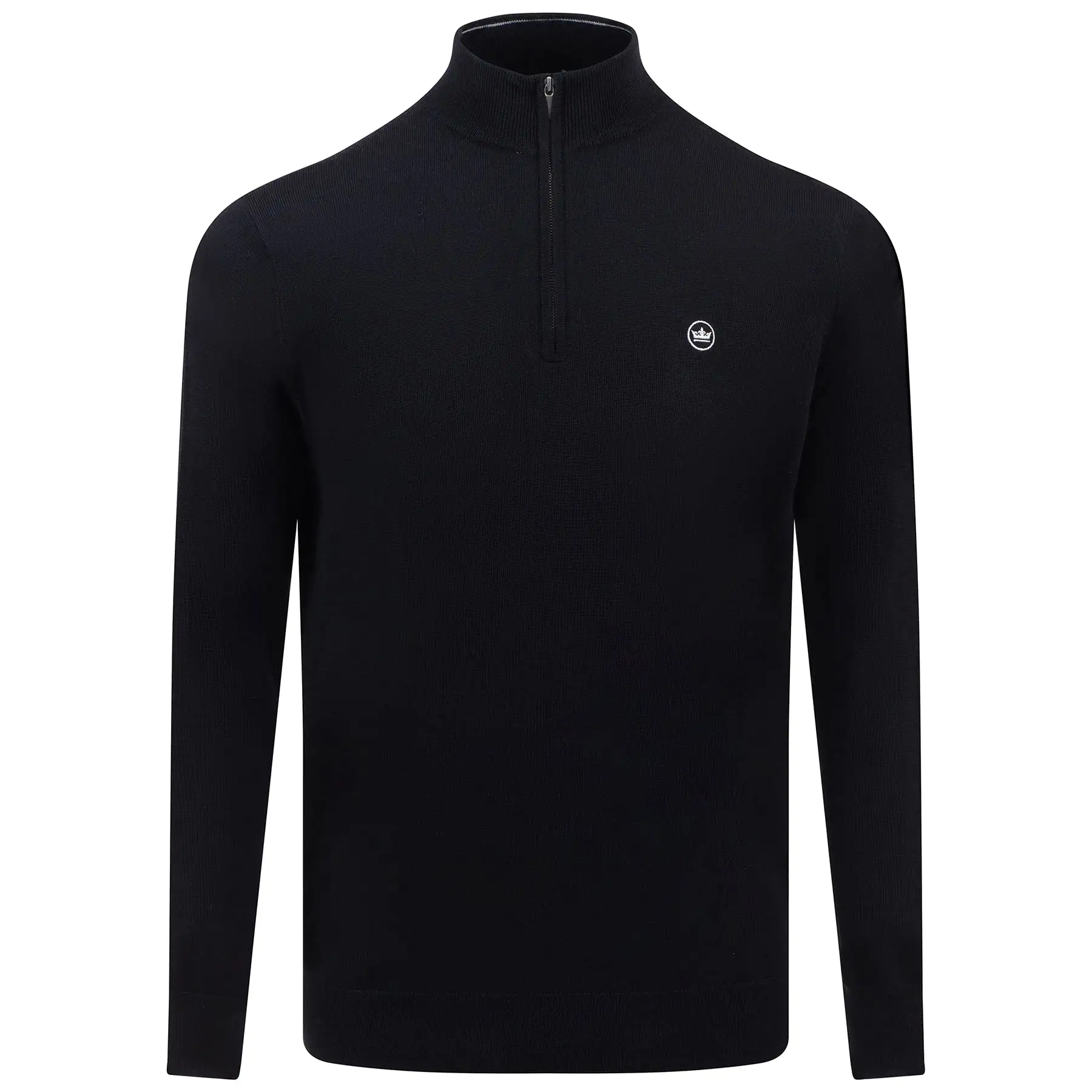 Autumn Crest Quarter Zip Black - 2024