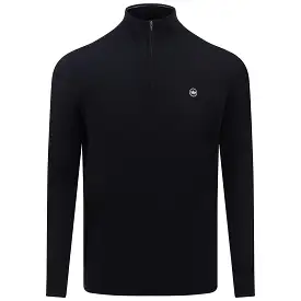 Autumn Crest Quarter Zip Black - 2024