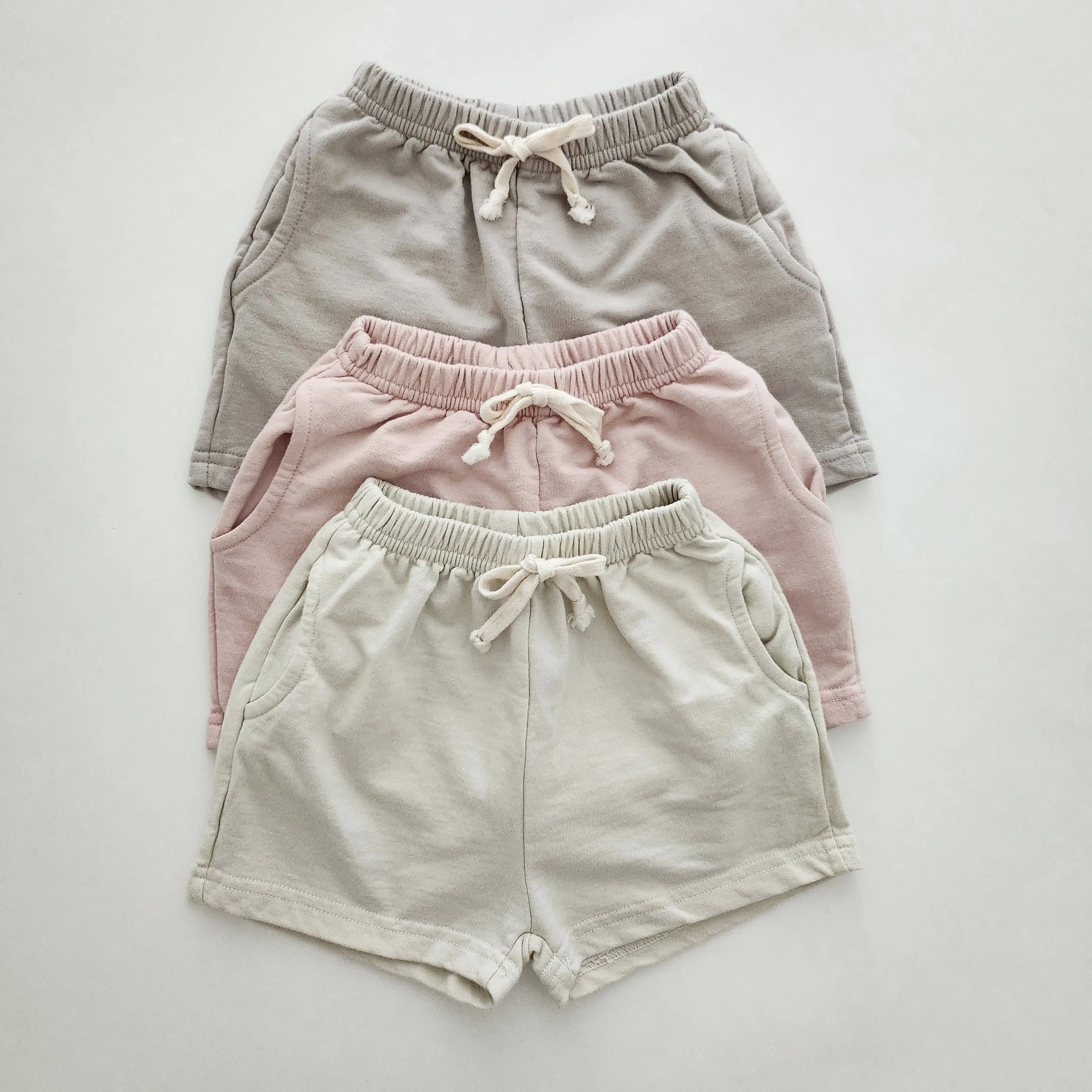 Baby Toddler Cotton Shorts (3-36m) - 3 Colors