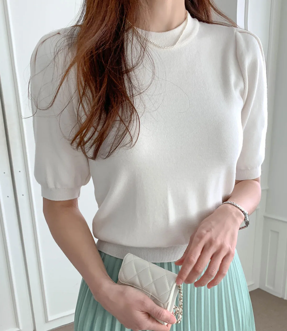 BADDIARY  |Casual Style Plain Short Sleeves Party Style Office Style