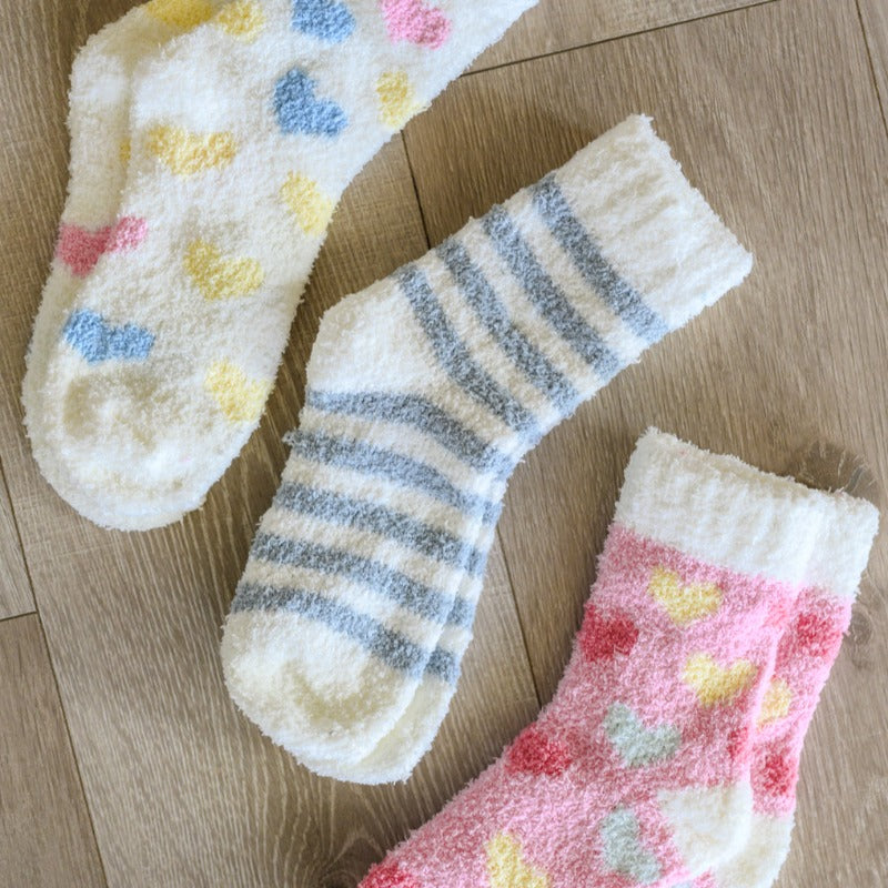 Be Mine Softest Cloud Socks set of 3