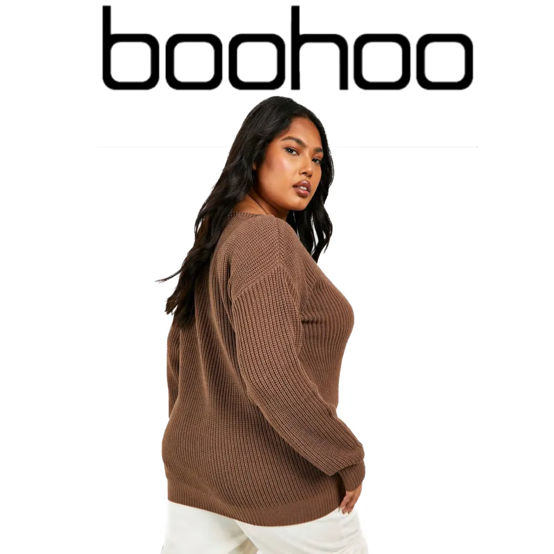 boohoo  |Casual Style Long Sleeves Plain Party Style Office Style