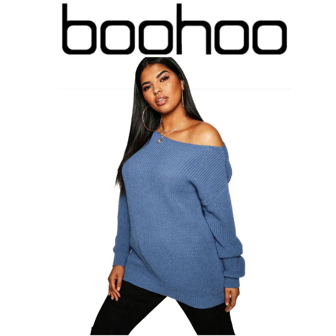 boohoo  |Casual Style Long Sleeves Plain Party Style Office Style