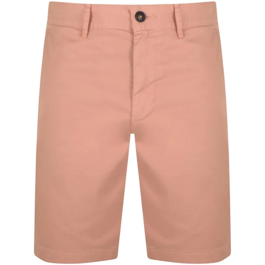 BOSS Chino Slim Shorts Pink