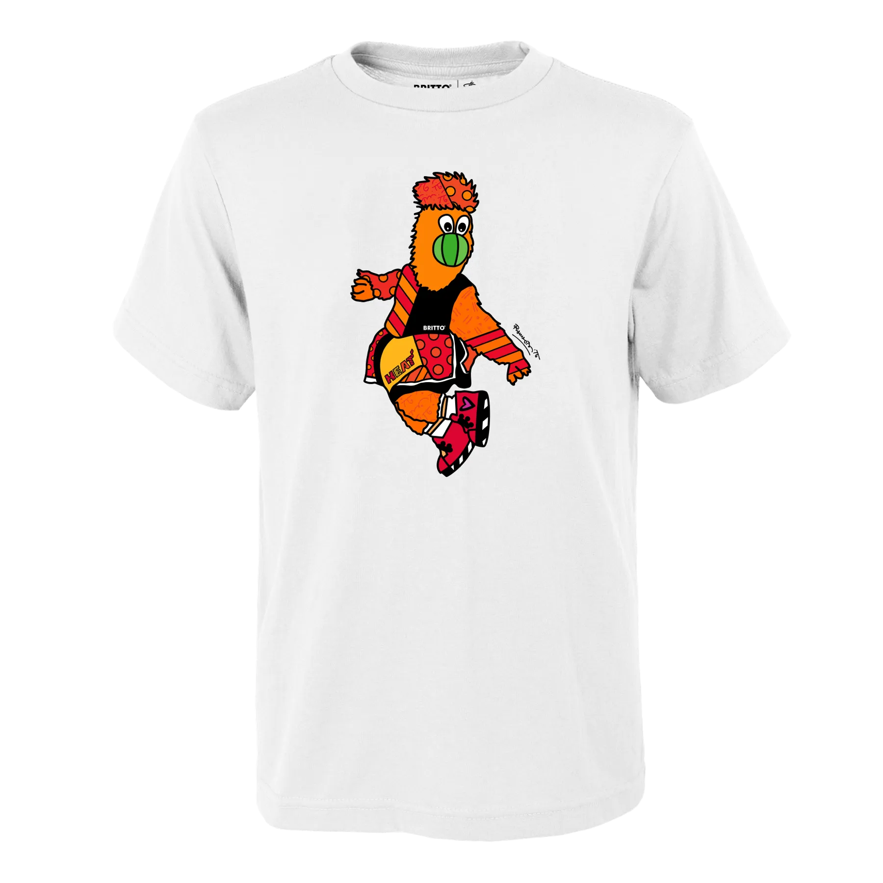 Britto x HEAT Burnie Toddler Tee