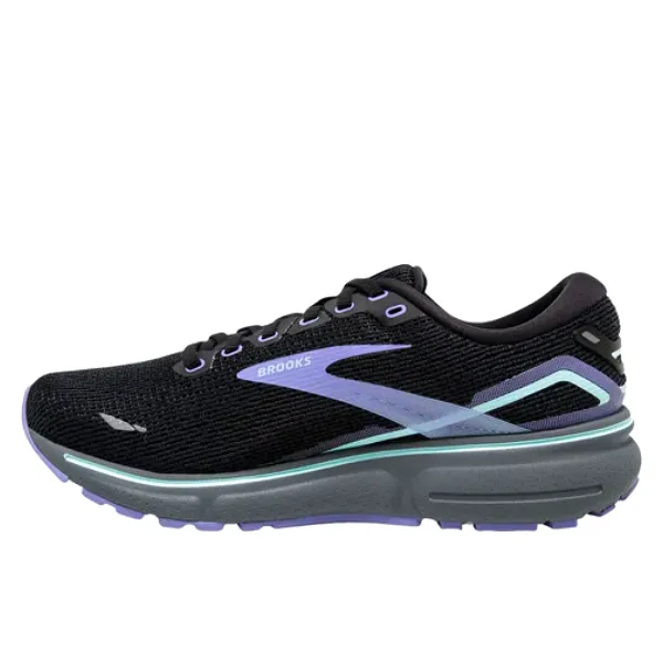 Brooks Women's Ghost 15 Black/Jacaranda/Salt