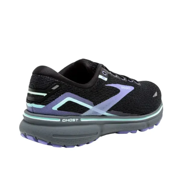 Brooks Women's Ghost 15 Black/Jacaranda/Salt