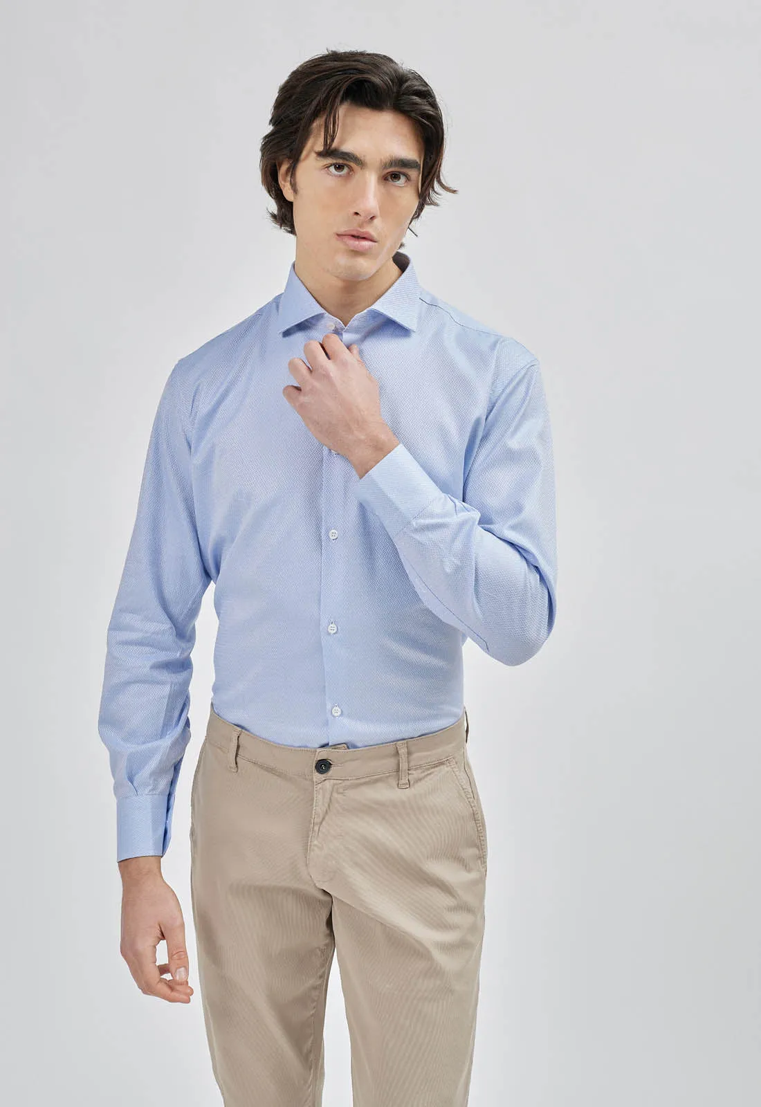 Camicia Doppio Ritorto Slim