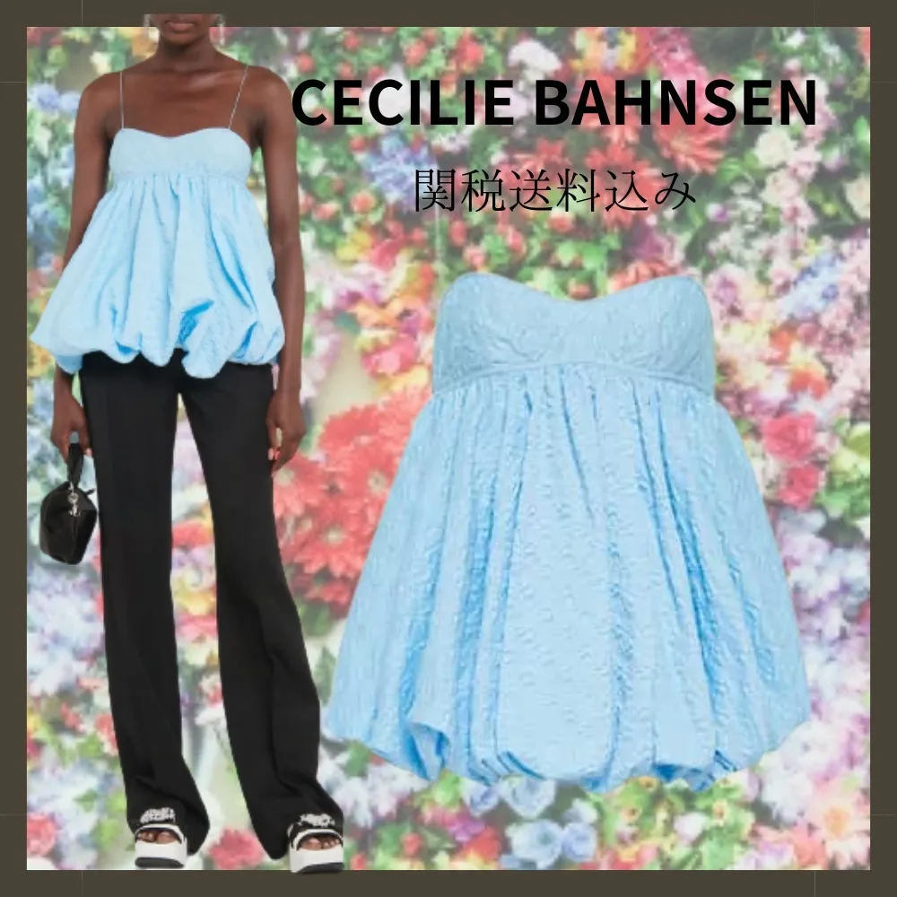 CECILIE BAHNSEN  |Casual Style Plain Medium Party Style Office Style