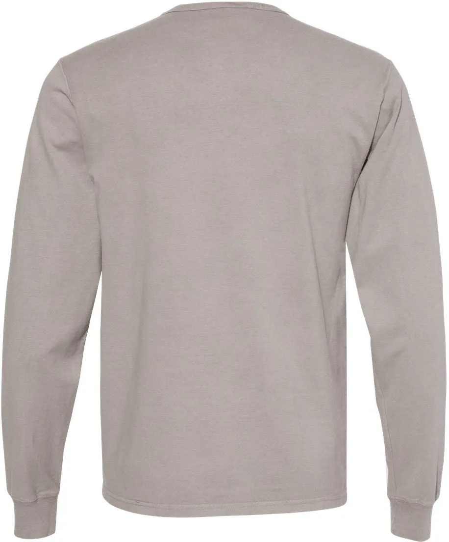 Champion Garment Dyed Long Sleeve T-Shirt