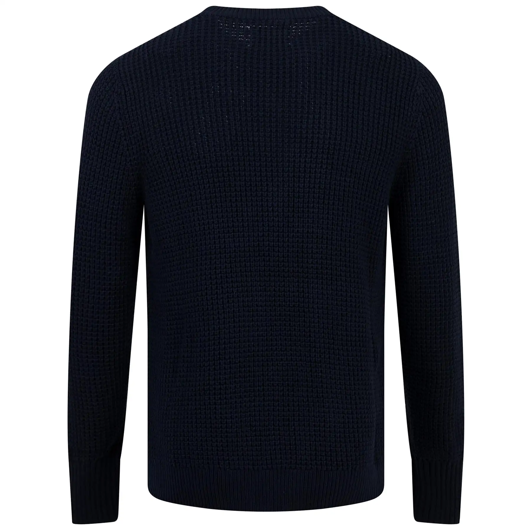 Chunky Knit Pima Cotton Sweatshirt Deep Navy - SS24