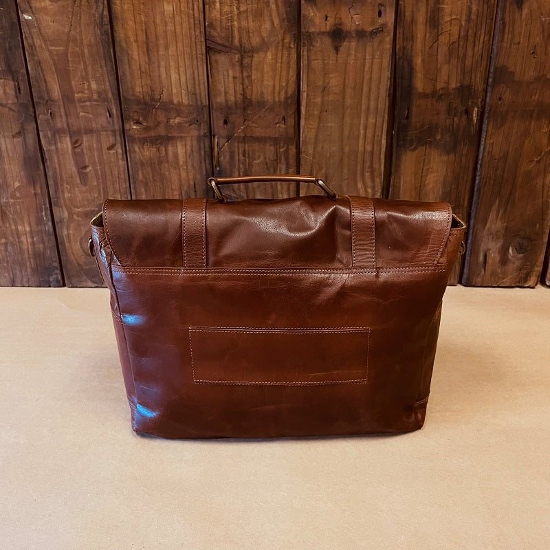 Cityscapes Messenger Bag Tan