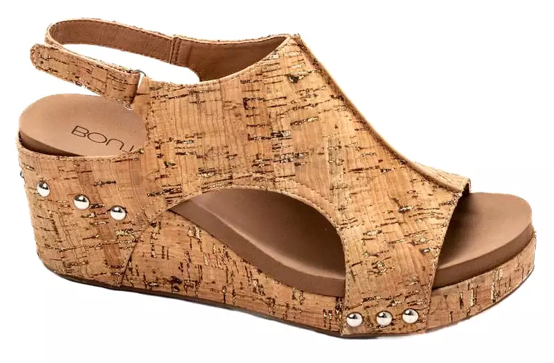 Corkys Carley Glitter Cork Sandals