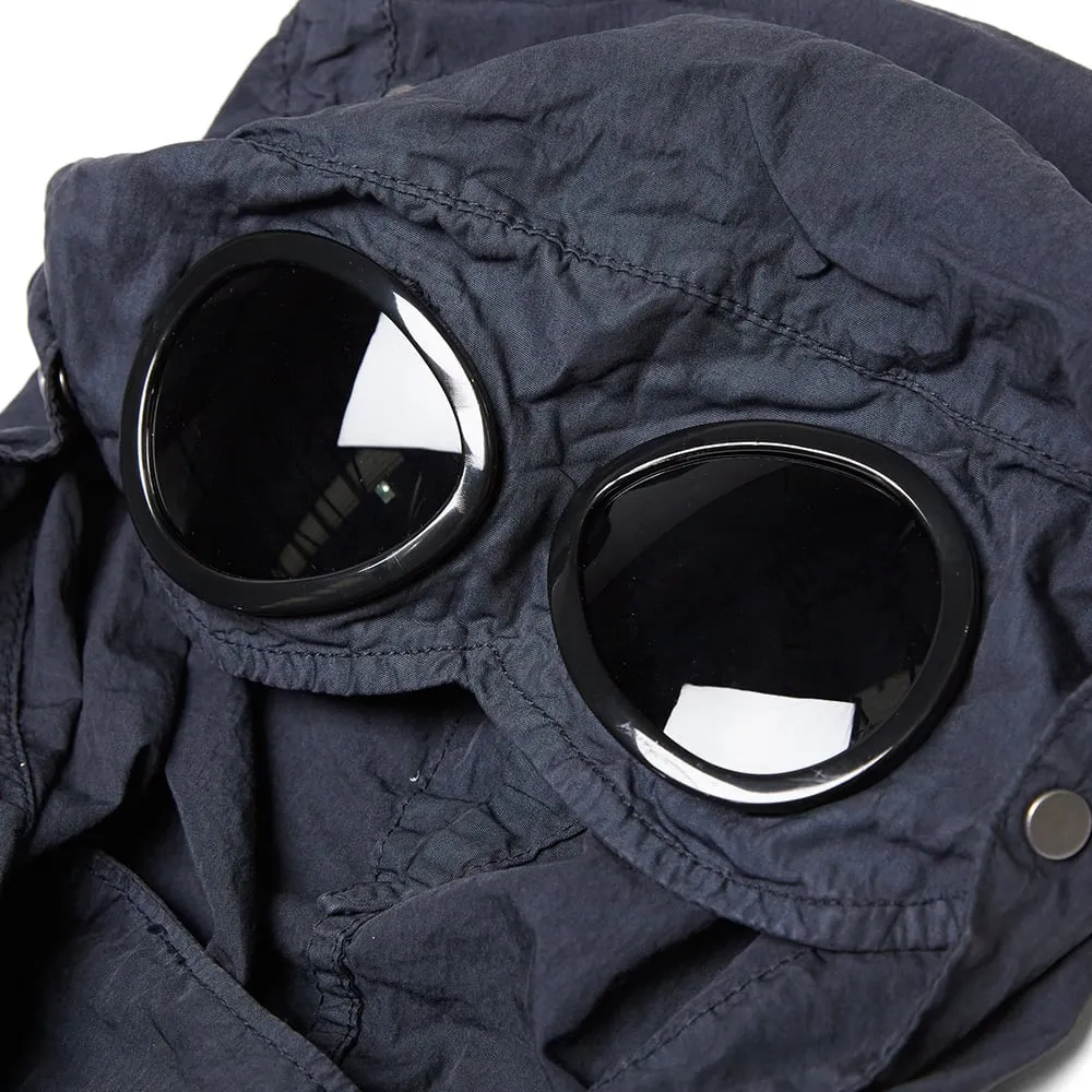 C.P. Company Garment Dyed Goggle OvershirtNavy