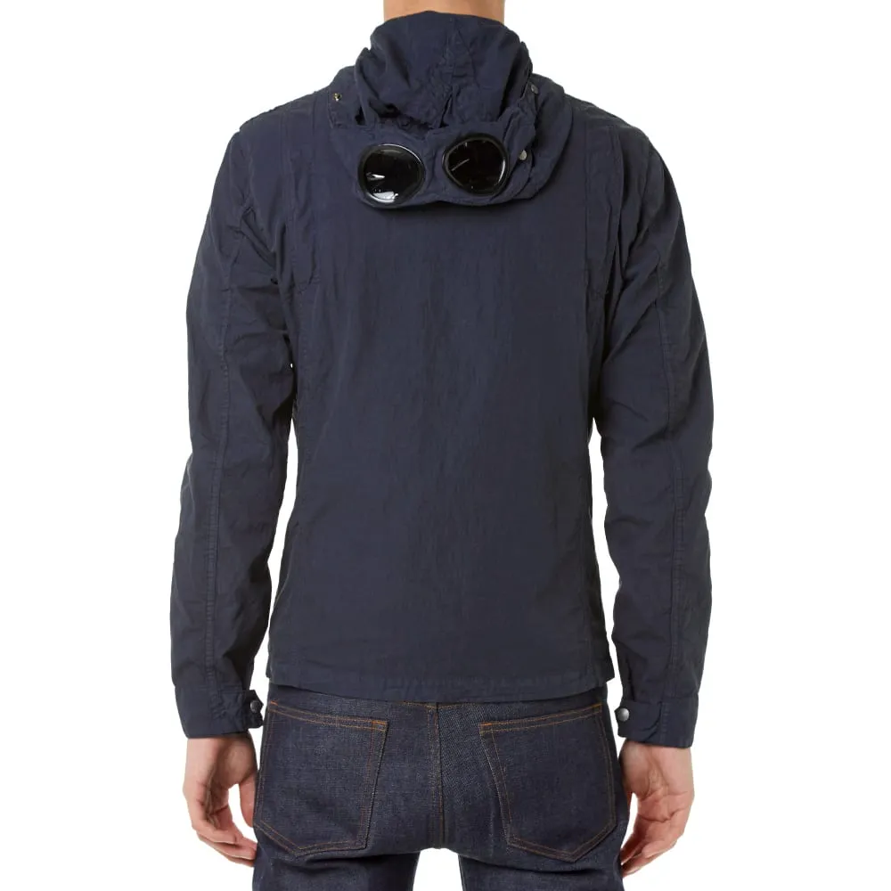 C.P. Company Garment Dyed Goggle OvershirtNavy