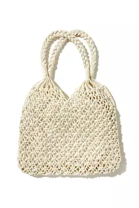 Crochet Knit Tote Bag