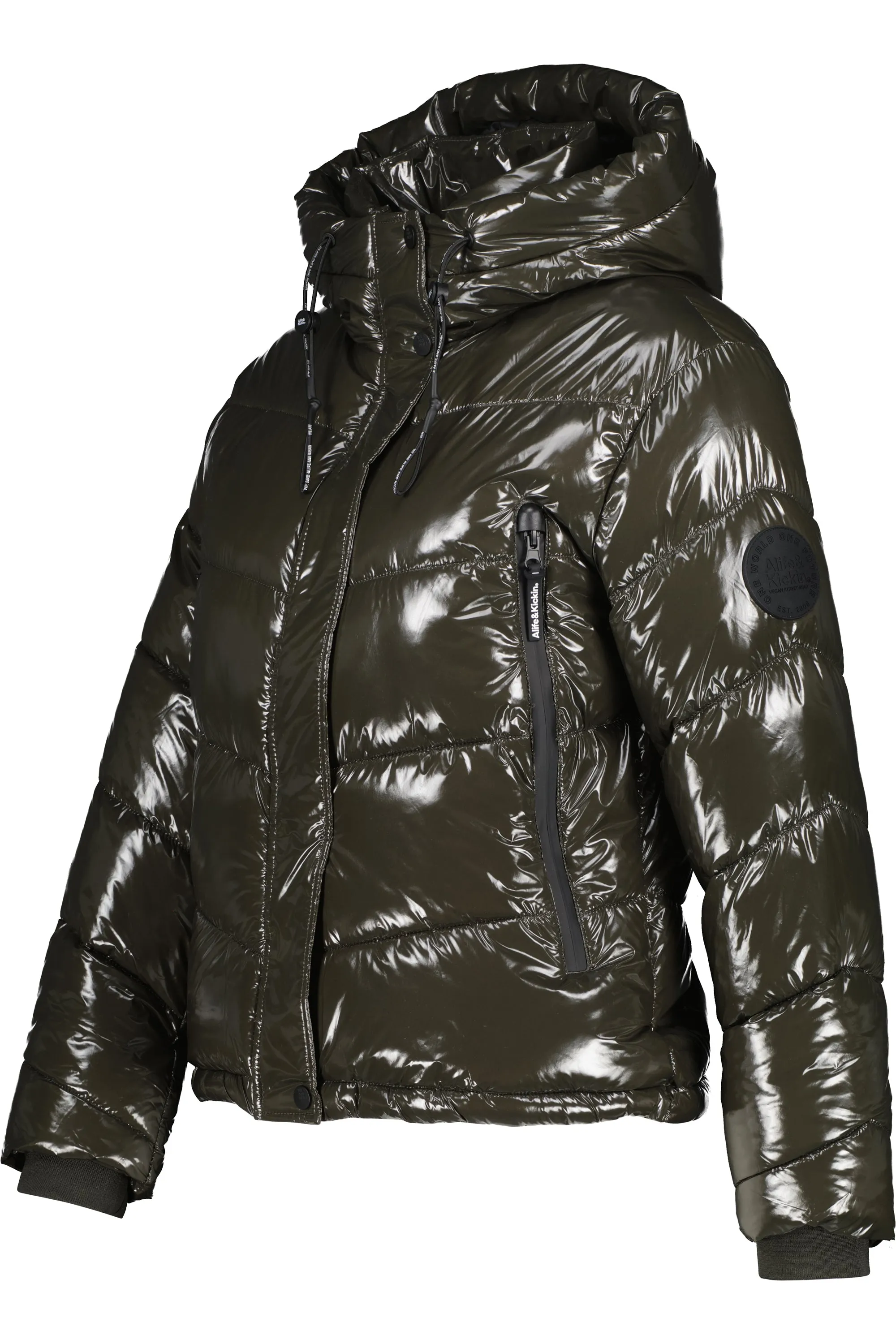 DayanyAK A Puffer Jacket Schwarz