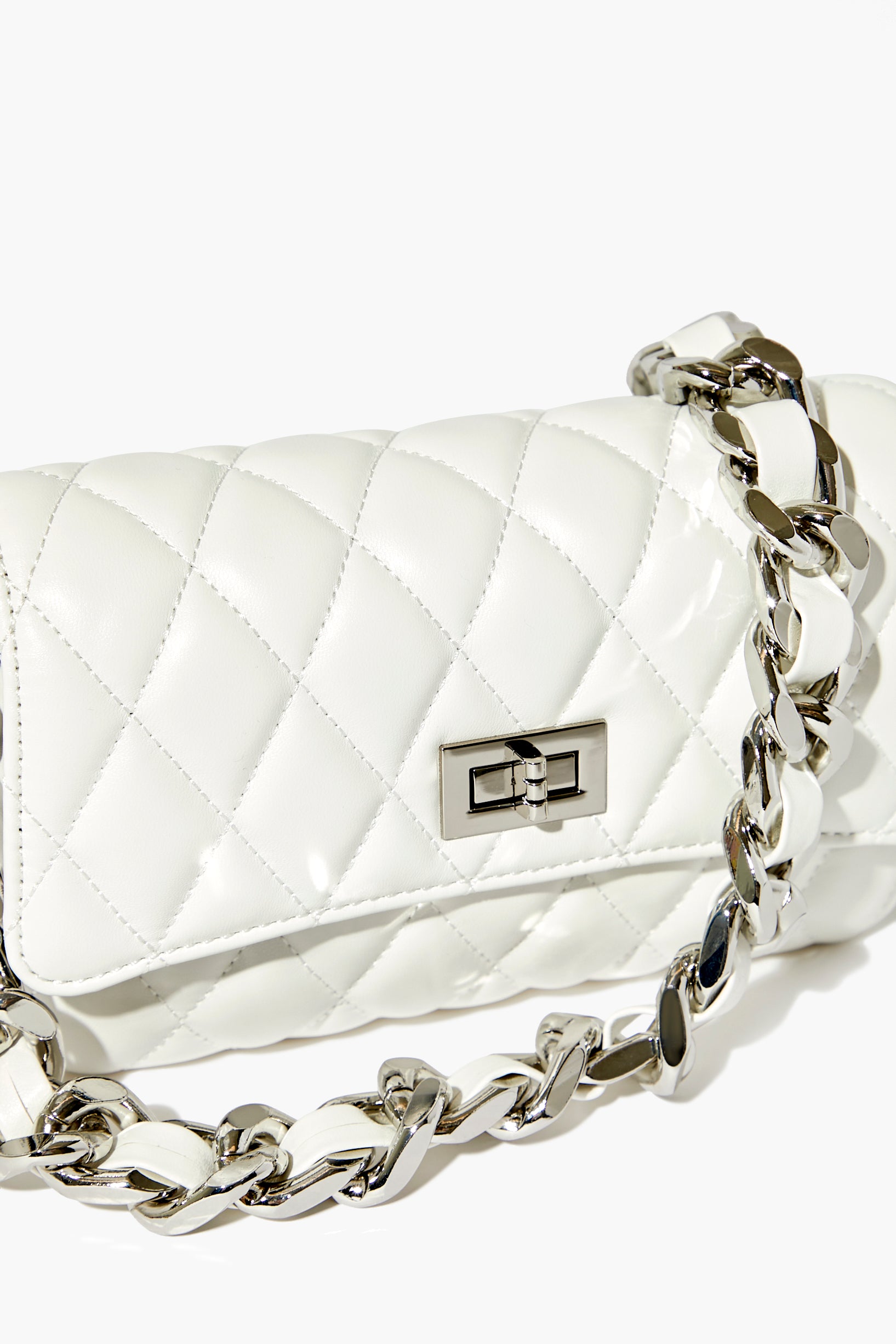 Diamond Quilted Crossbody Bag