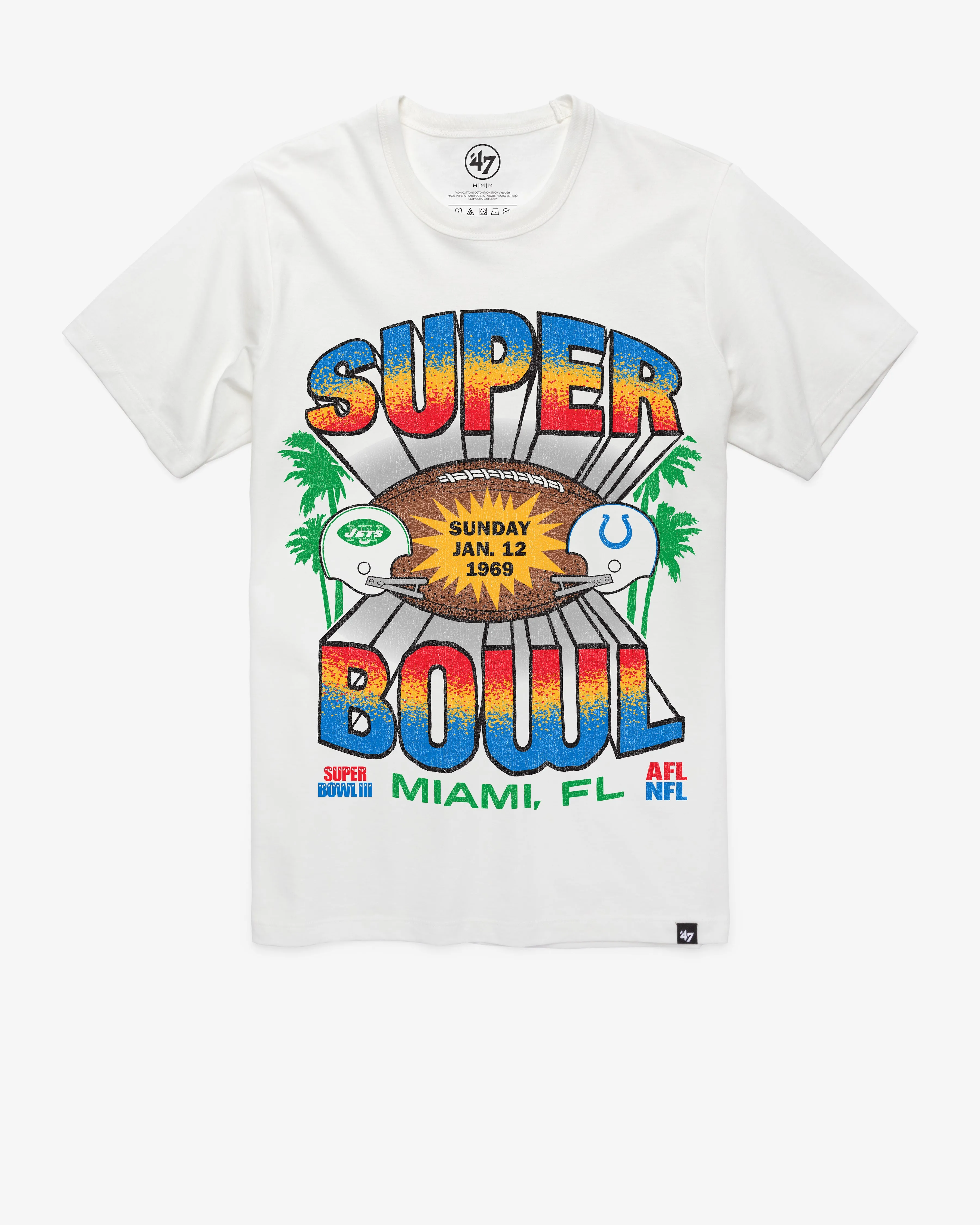 DUELING SUPER BOWL '47 FRANKLIN TEE