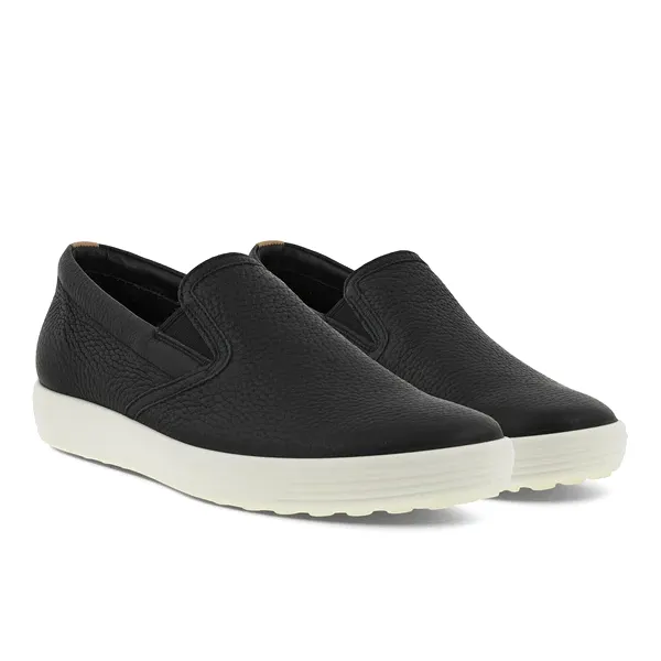 ECCO Women's Soft 7 Slip-On Black