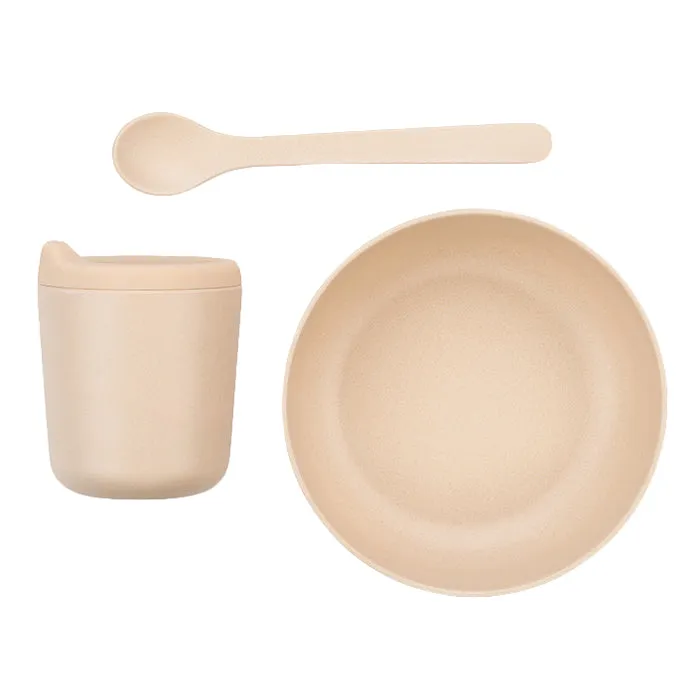 Ekobo Toddler Feeding Set Blush Pink