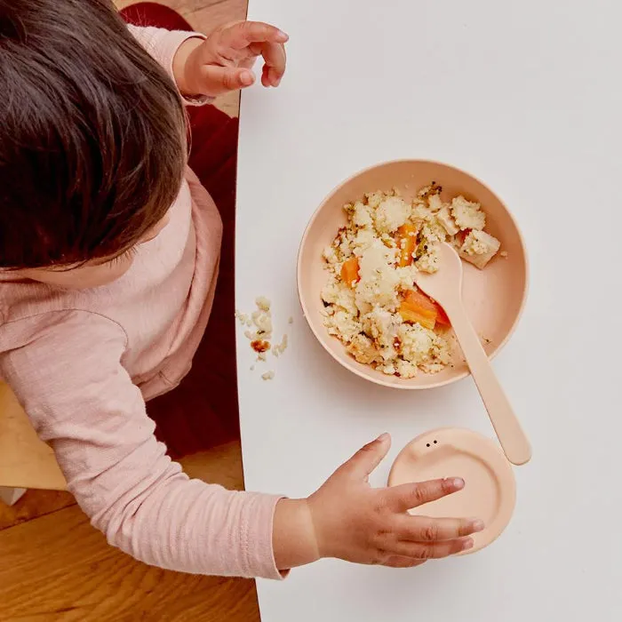 Ekobo Toddler Feeding Set Blush Pink