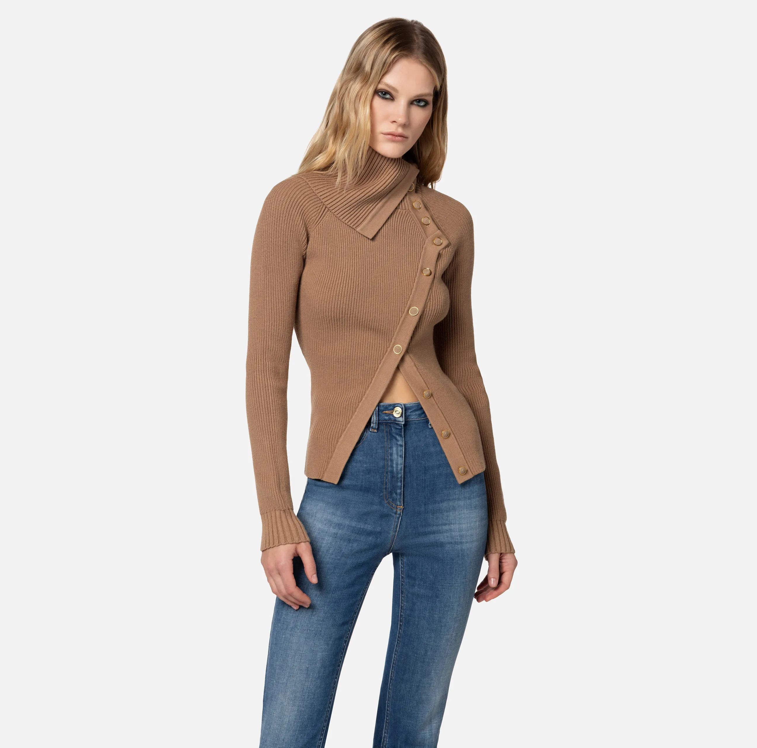 ELISABETTA FRANCHI  |V-neck & Crew neck