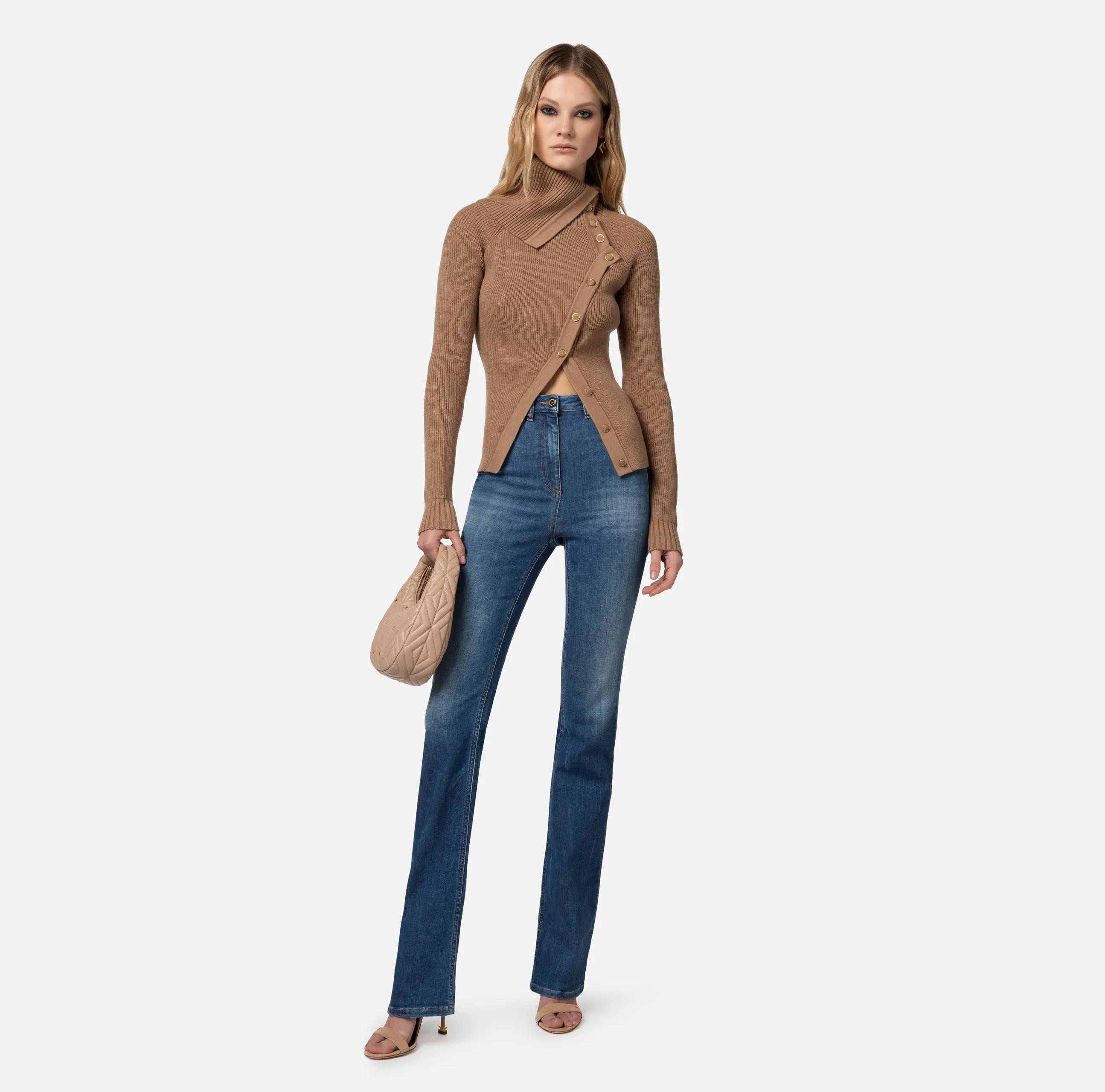 ELISABETTA FRANCHI  |V-neck & Crew neck