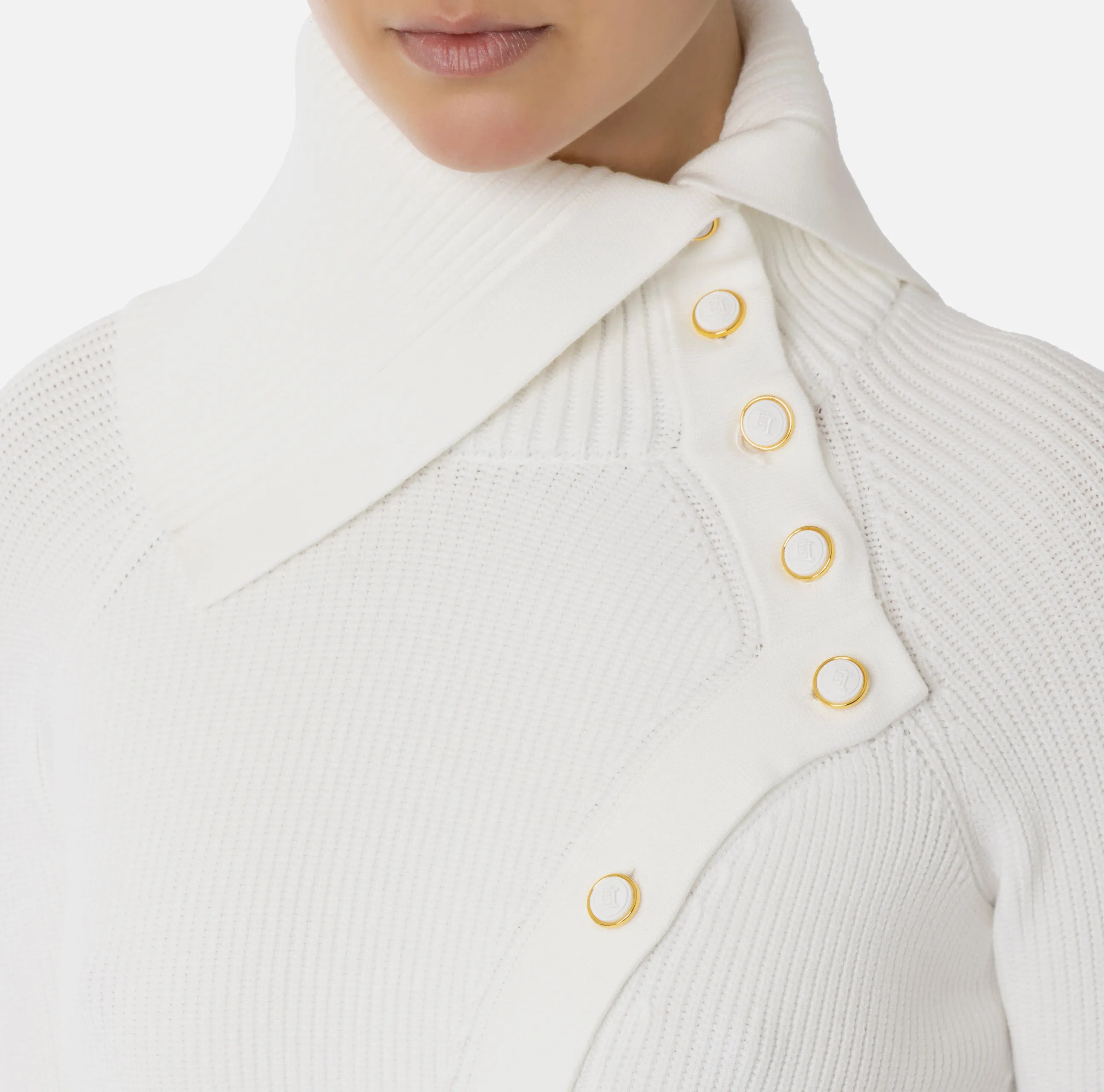 ELISABETTA FRANCHI  |V-neck & Crew neck