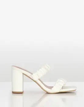 Emilee Heels (White)