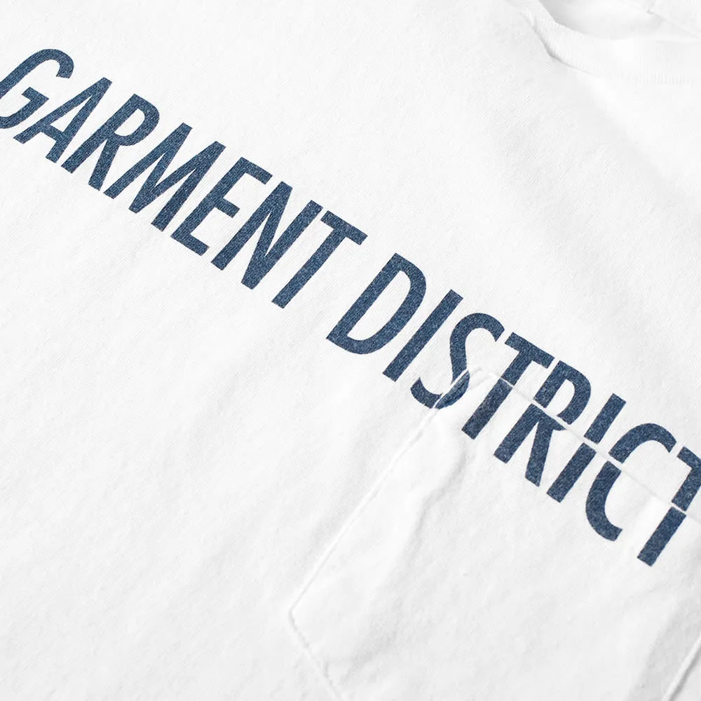 Engineered Garments Garment District TeeWhite