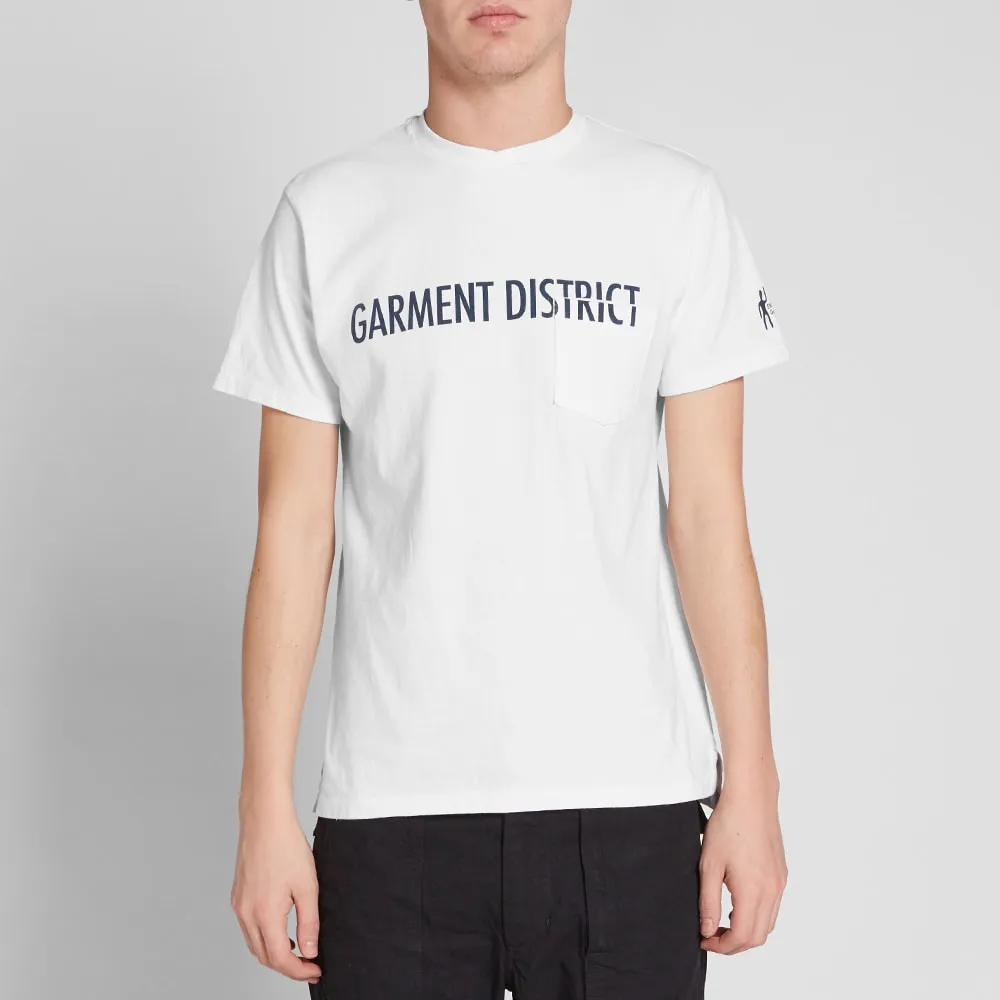 Engineered Garments Garment District TeeWhite