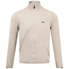 Ever-X Full Zip Knit Light Beige - SS24