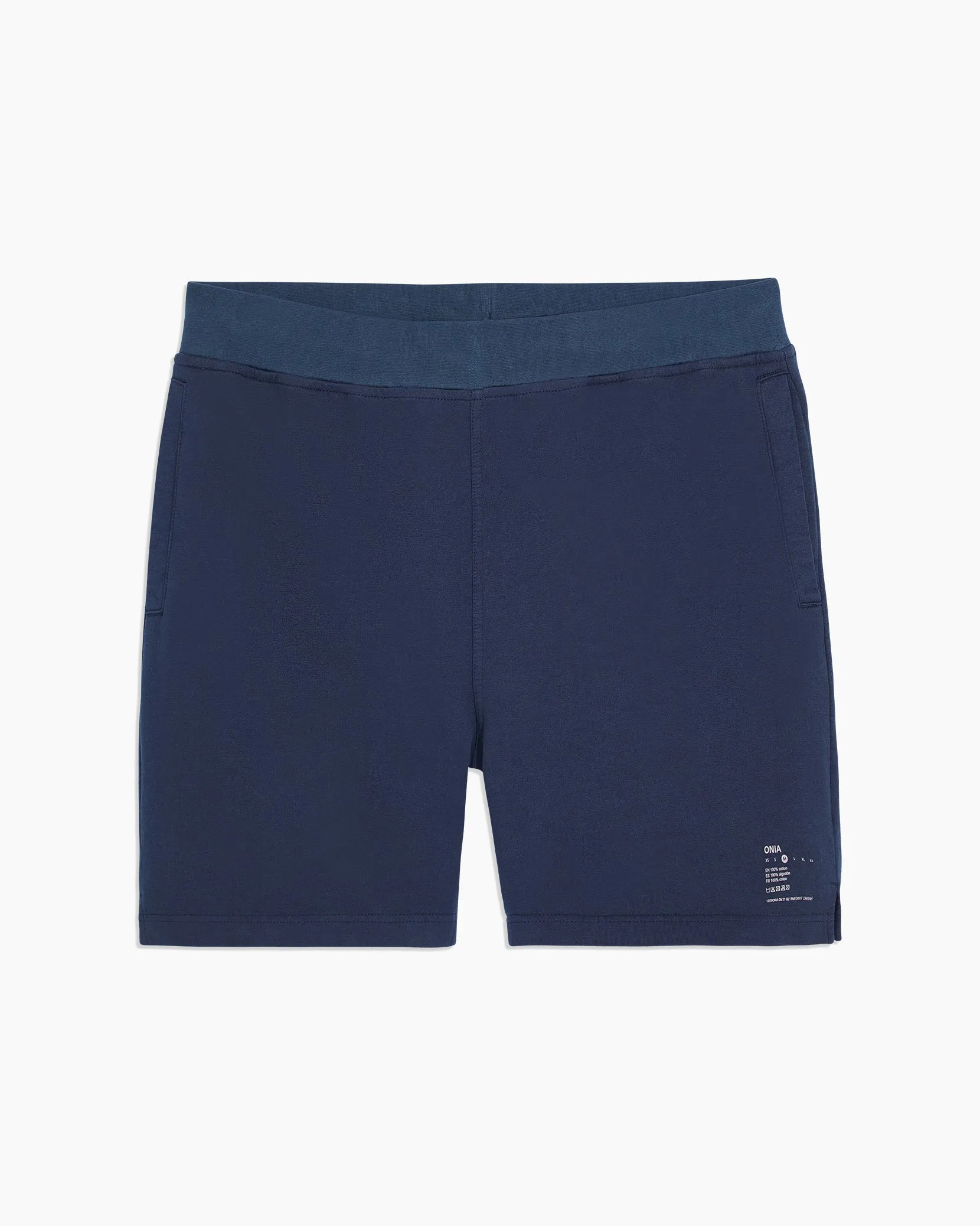 Garment Dye Terry Short | Dark Rinse