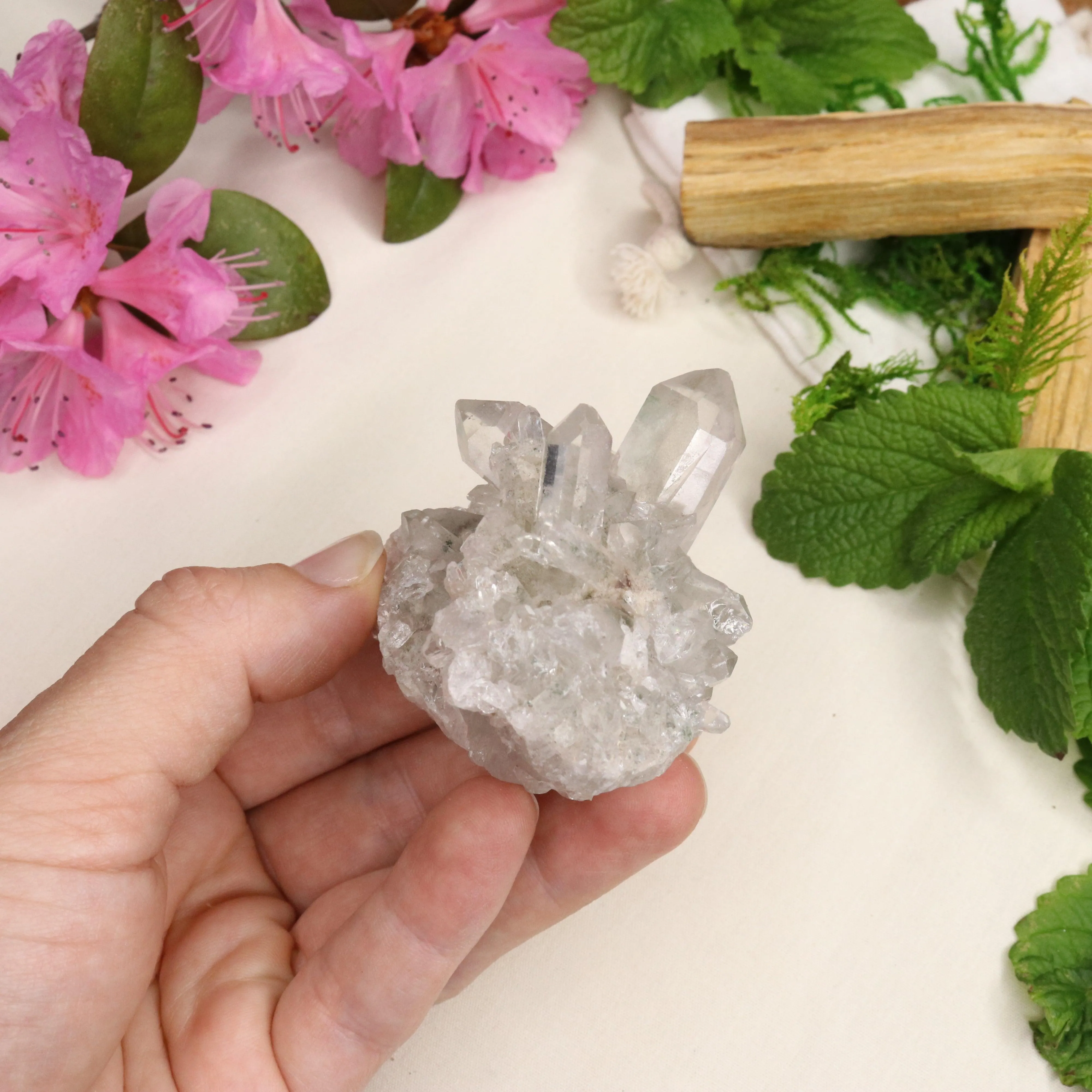 Gemmy Inclusion Quartz from Brazil ~ Beautiful Energy