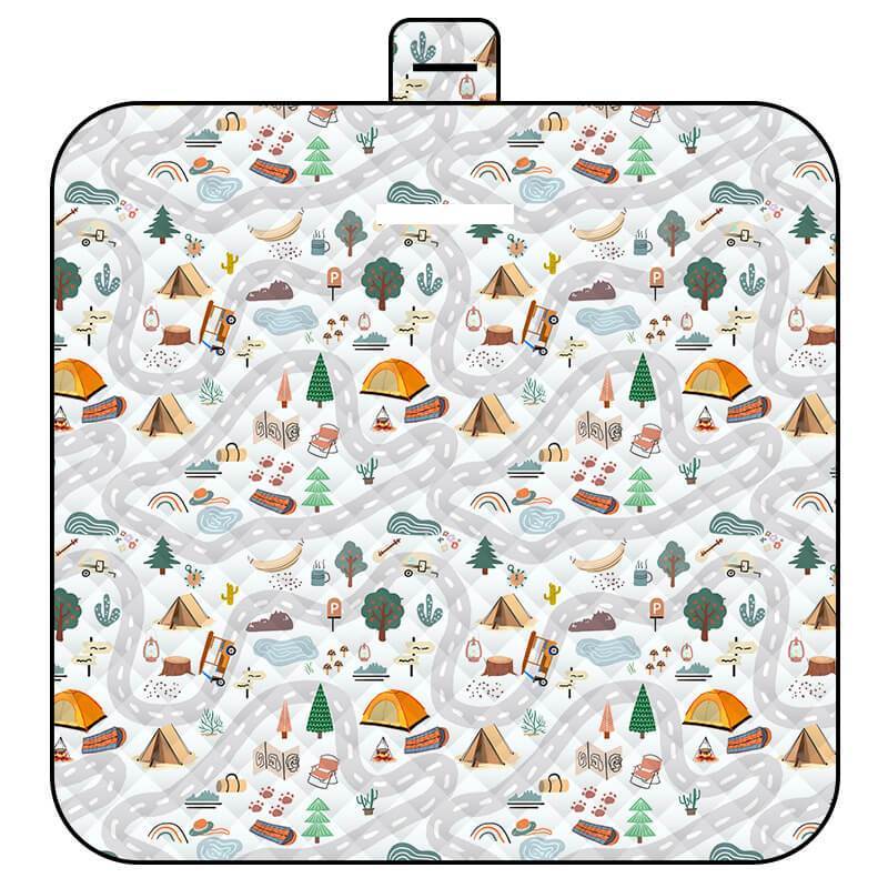 (Gift)  Ultrasonic Thickened Waterproof Moistureproof Picnic Mat