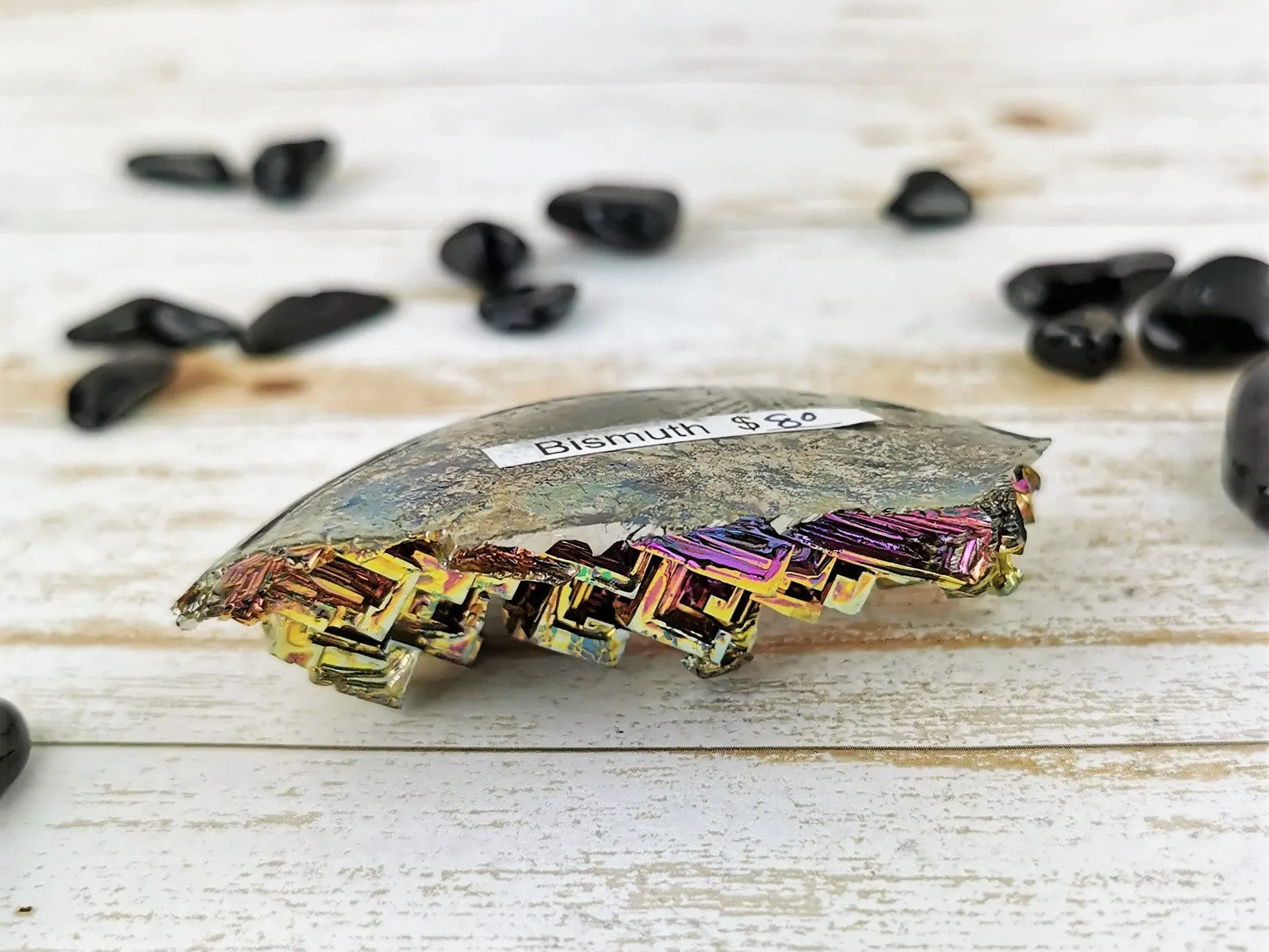 Golden and Magenta Bismuth