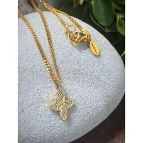 GOLDEN FLOWER NECKLACE